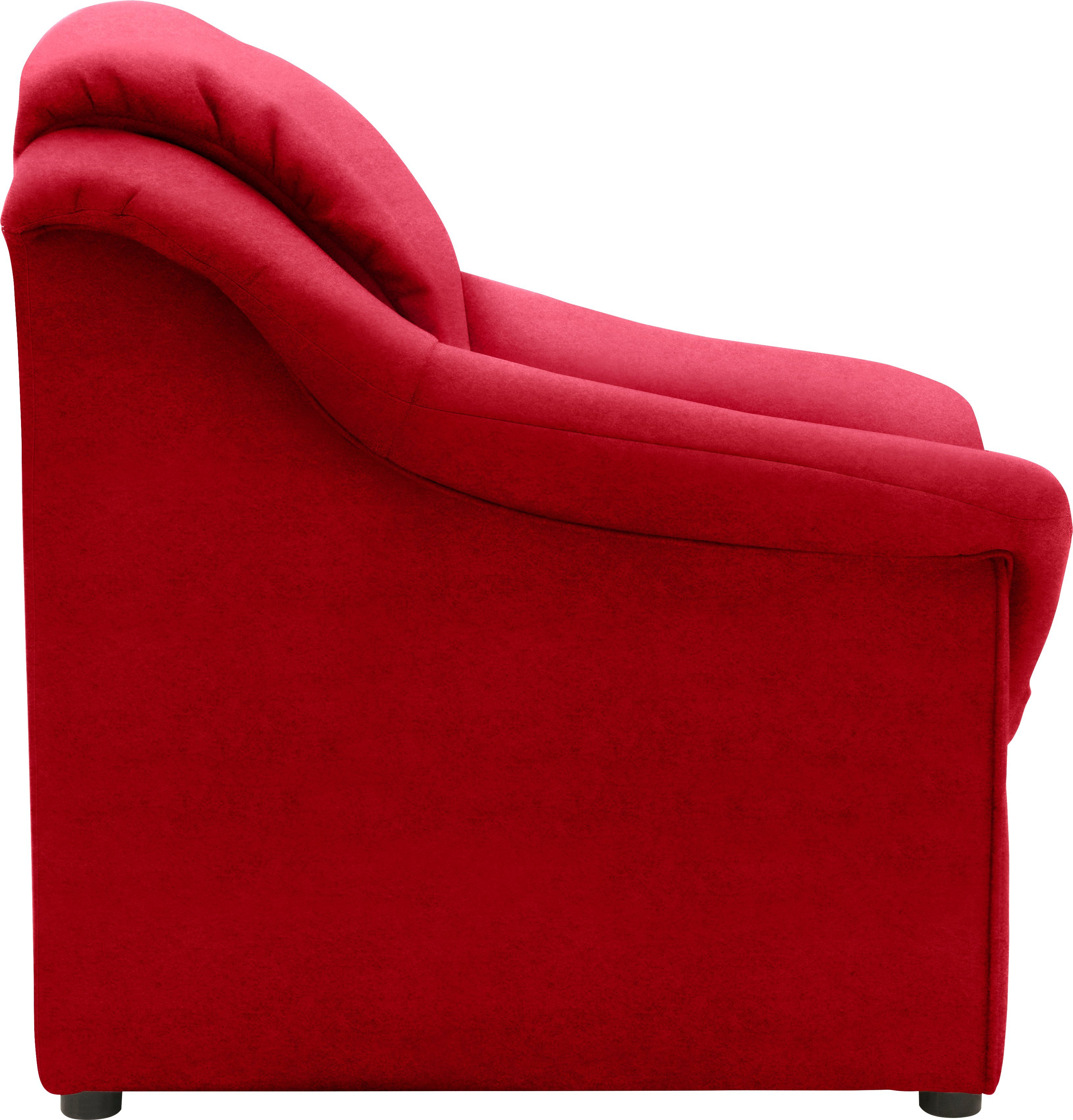 DOMO collection Fauteuil Faenza voor kleine ruimtes, tijdloos en elegant, compacte afmetingen