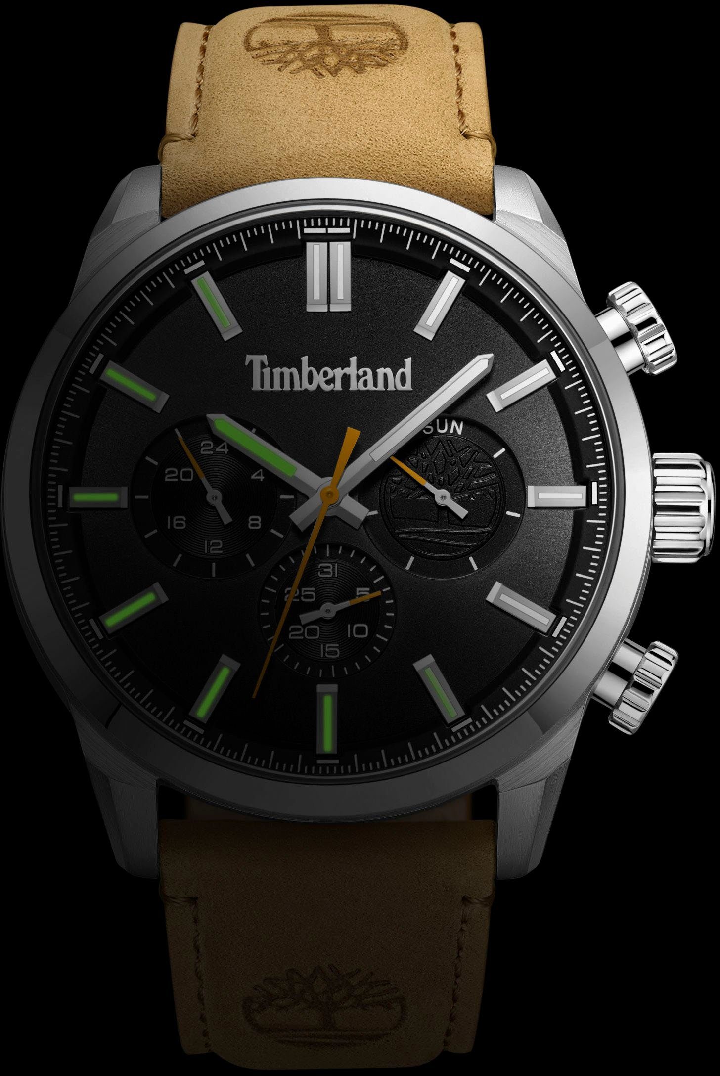 Timberland Multifunctioneel horloge HENNIKER II Horloge, quartzhorloge, herenhorloge, datum