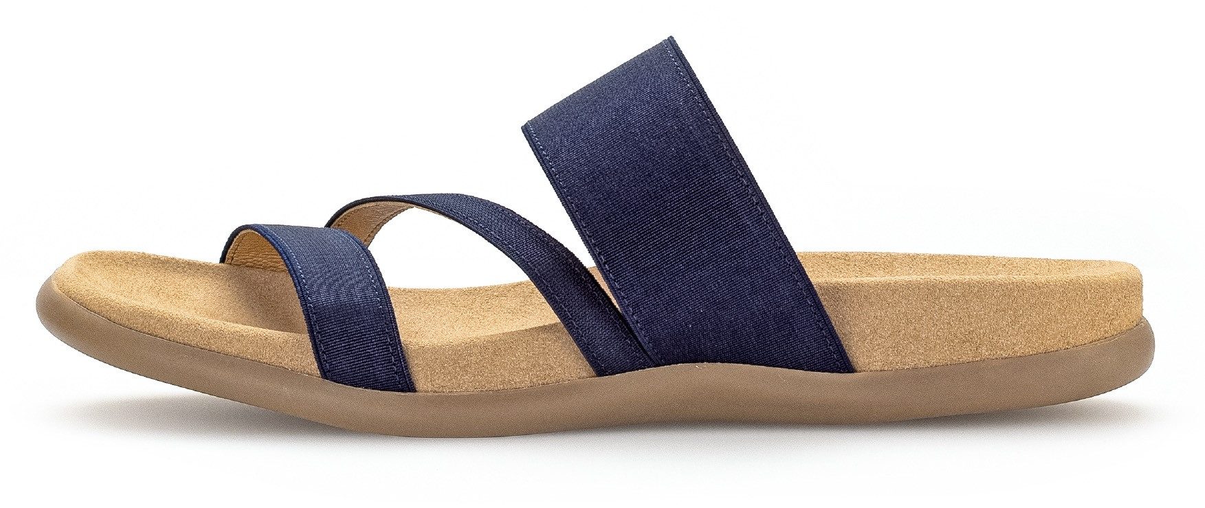 Gabor Slippers sleehak, zomerschoen, pantoffels met ademende leren voering
