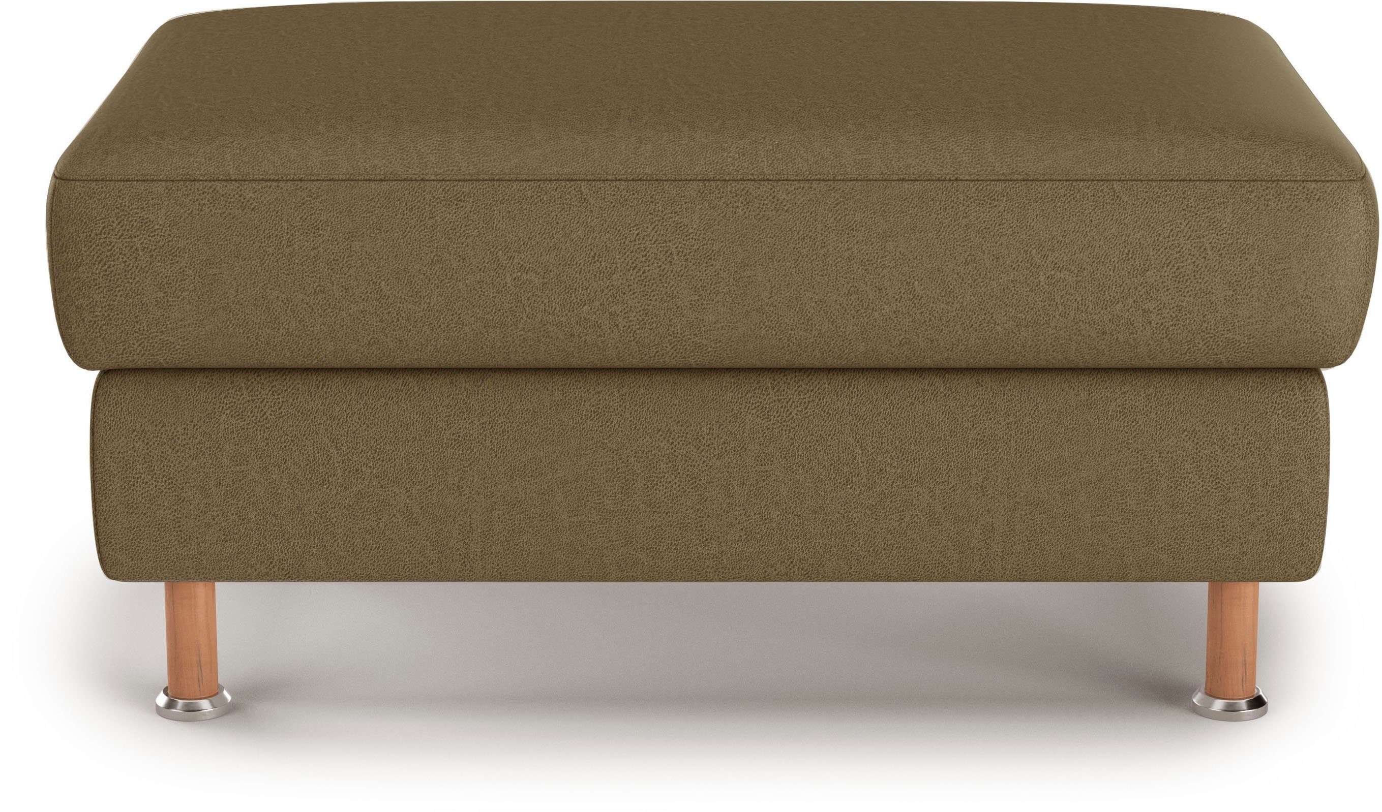 Home affaire Hocker Calypso Houten poten met metalen plaat
