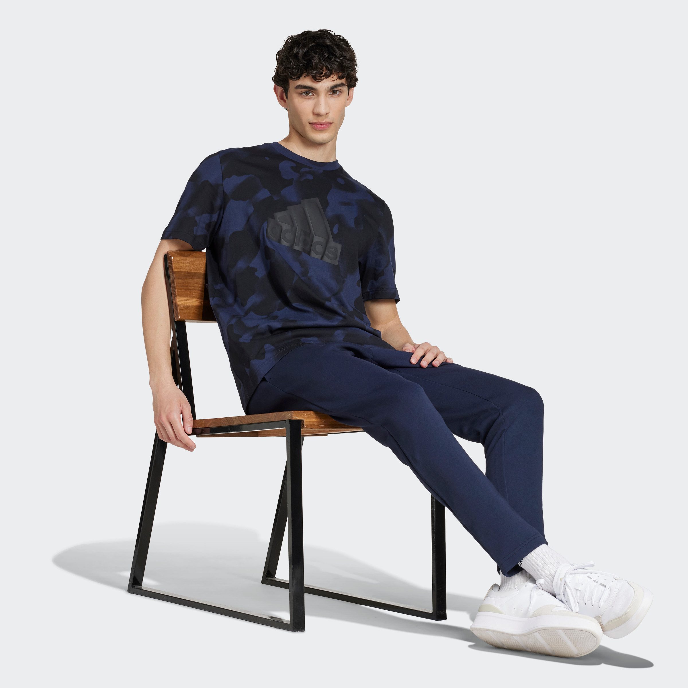 adidas Sportswear Sportbroek M FI DBLKNT PT (1-delig)