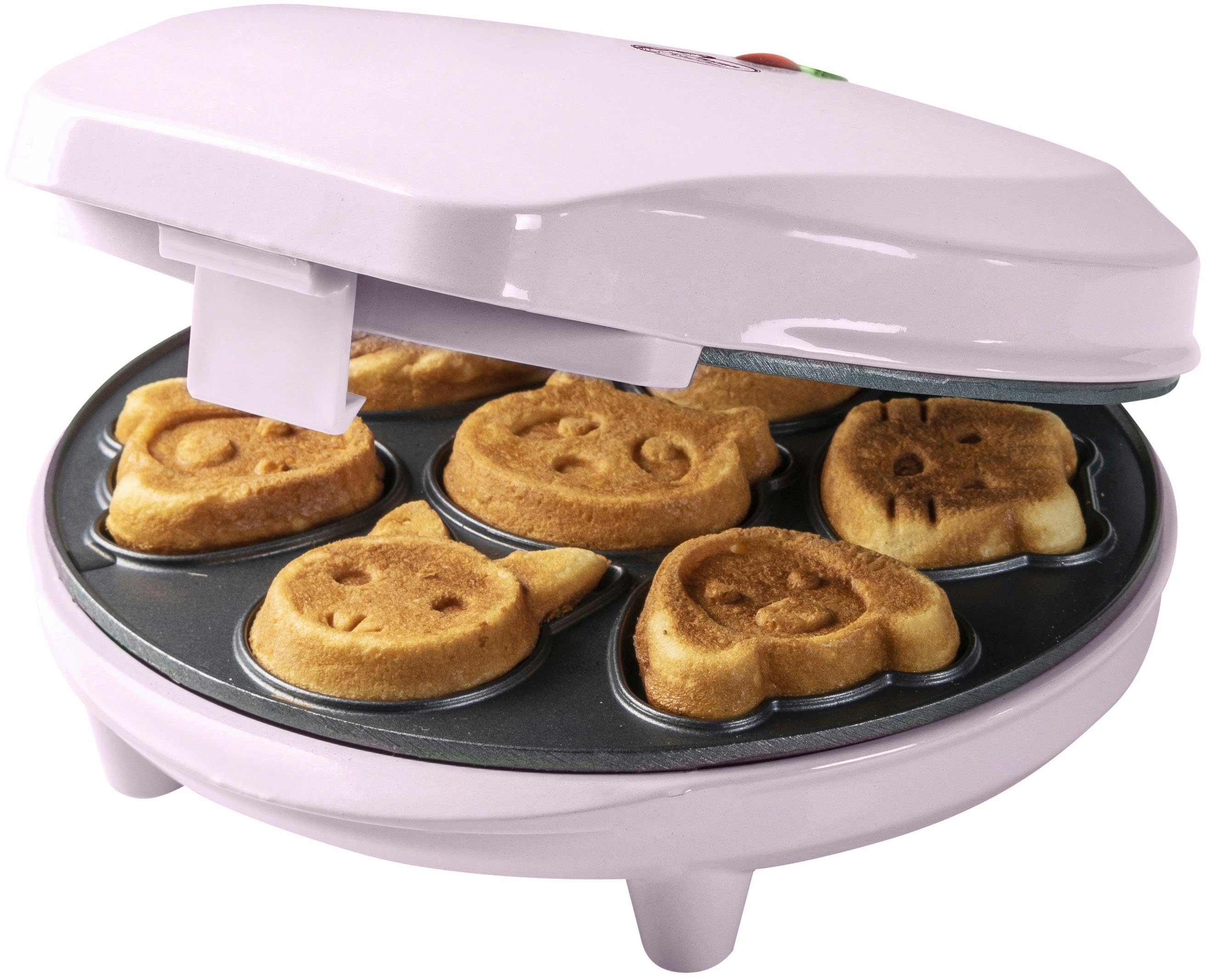 Bestron AAW700P Wafelmaker Roze