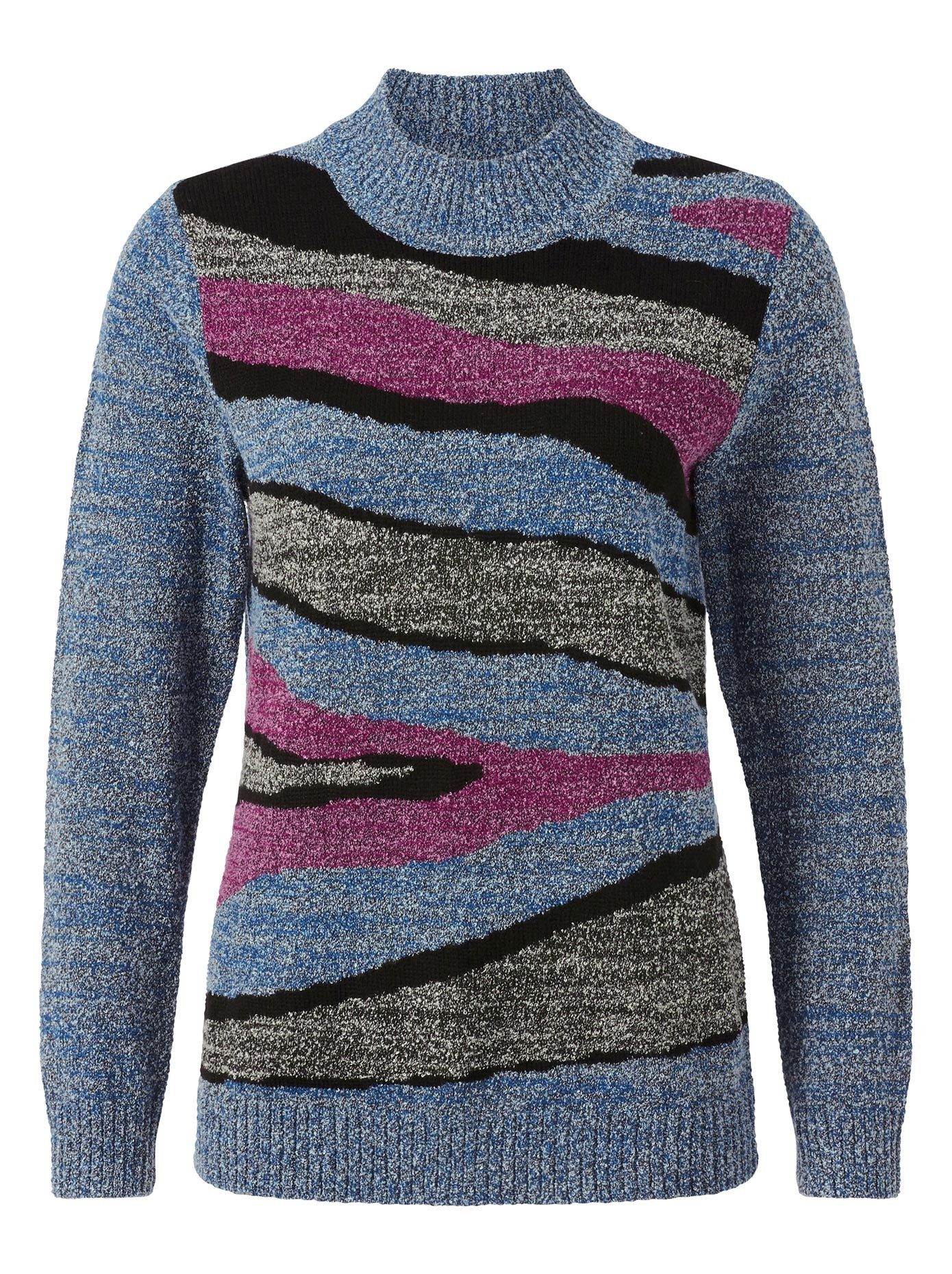 Classic Basics Trui met staande kraag Trui