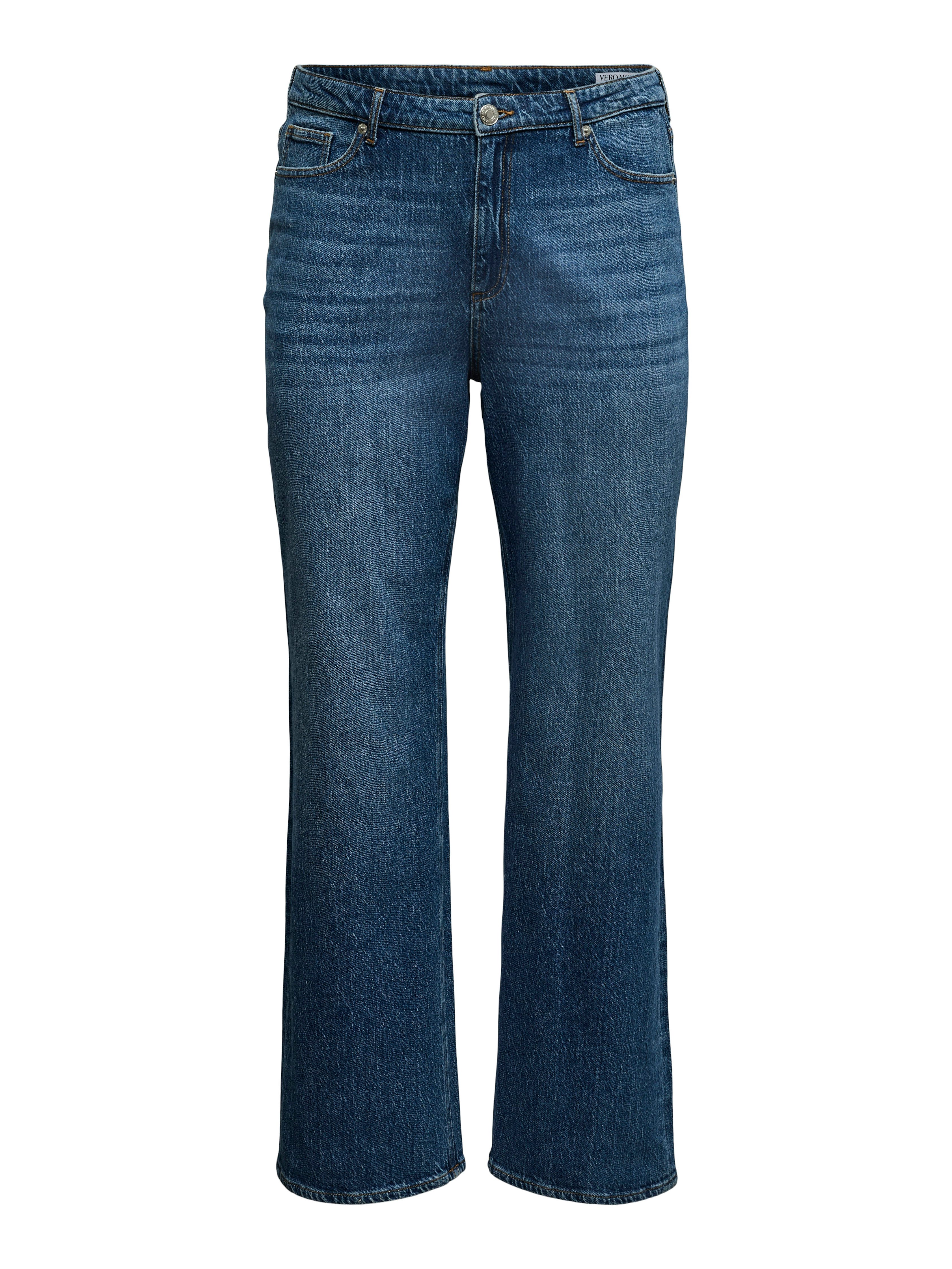 Vero Moda Curve High-waist jeans VMCTESSA HR WIDE J RA380 GA CUR NOOS