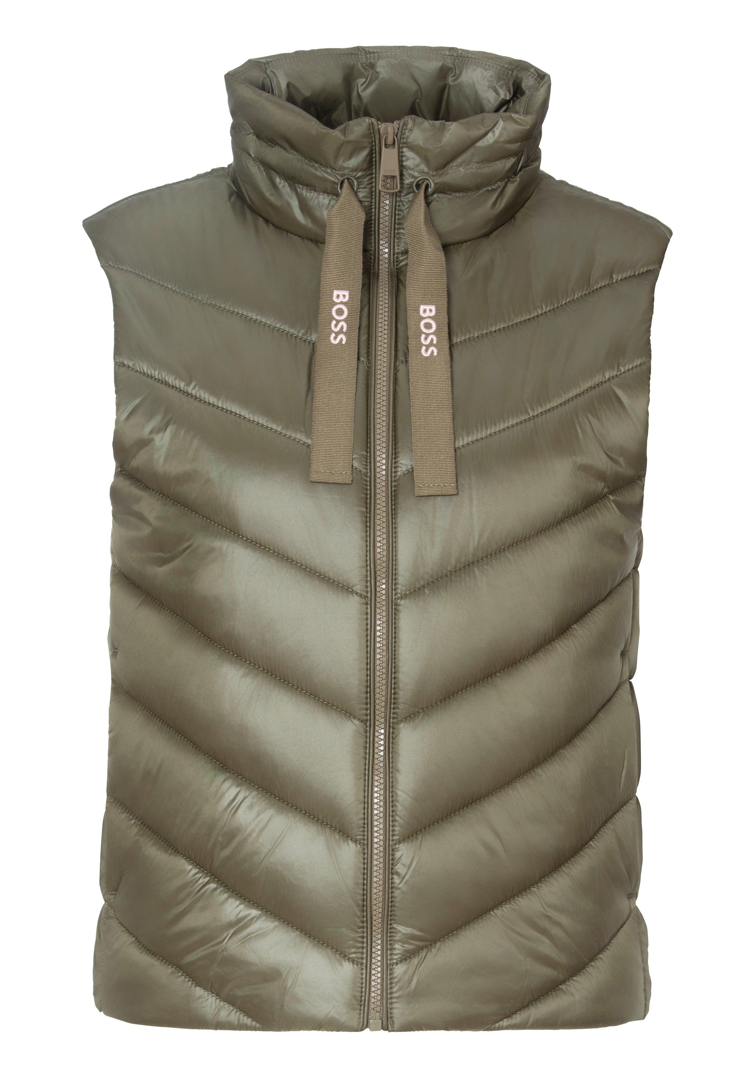 Boss Orange Bodywarmer met opstaande kraag