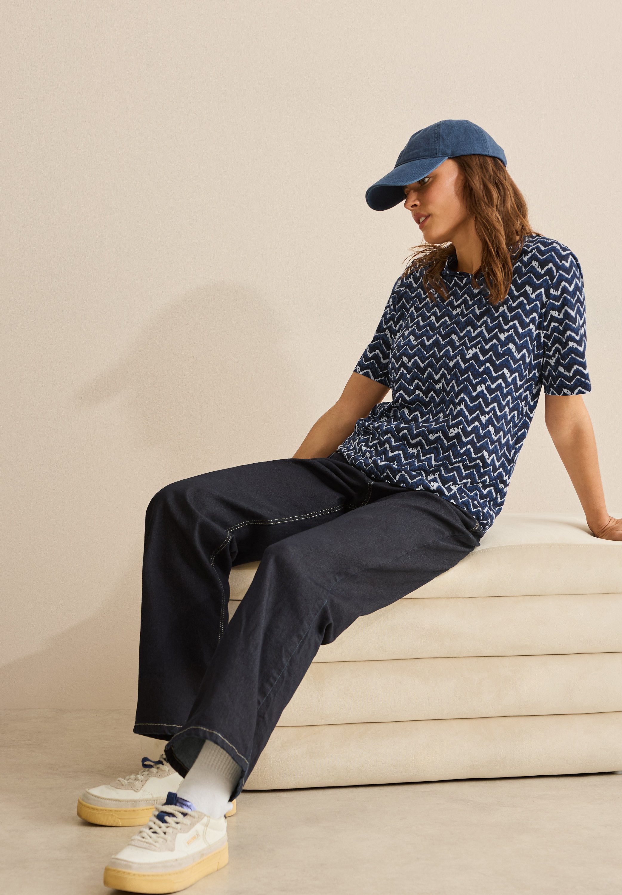 Cecil Tuniekshirt met print all-over