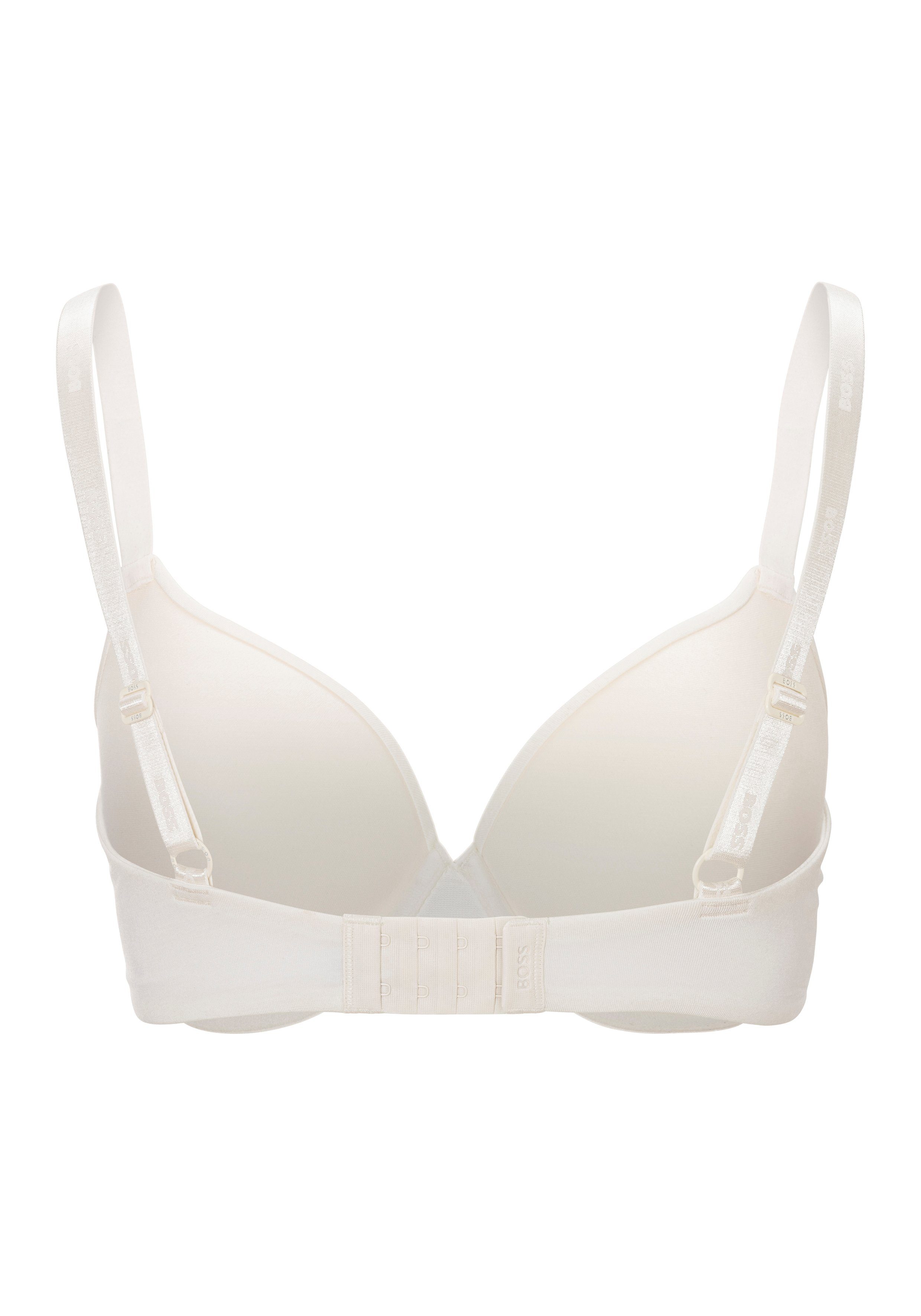 BOSS Beugel-bh UNDERWIRE BRA CI met boss tekst op de schouderbanden