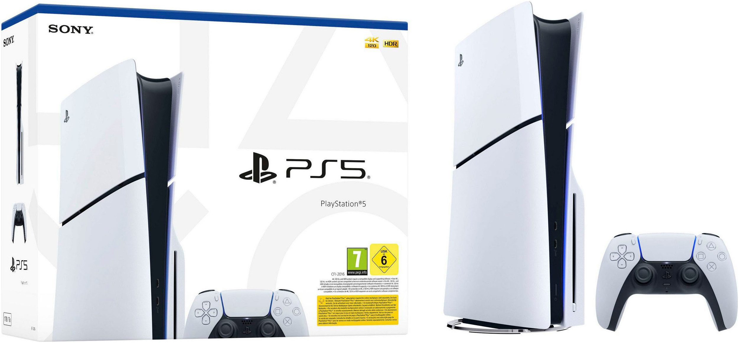 PlayStation 5 Gameconsole Disk Edition (Slim) incl. EA SPORTS FC 25