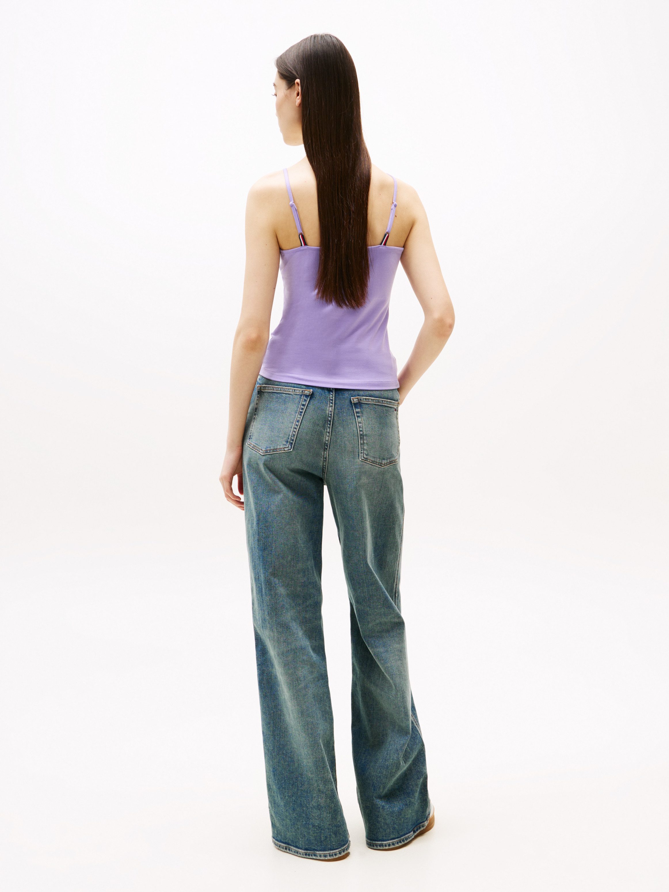 TOMMY JEANS Top met spaghettibandjes TJW ESSENTIAL STRAP TOP EXT