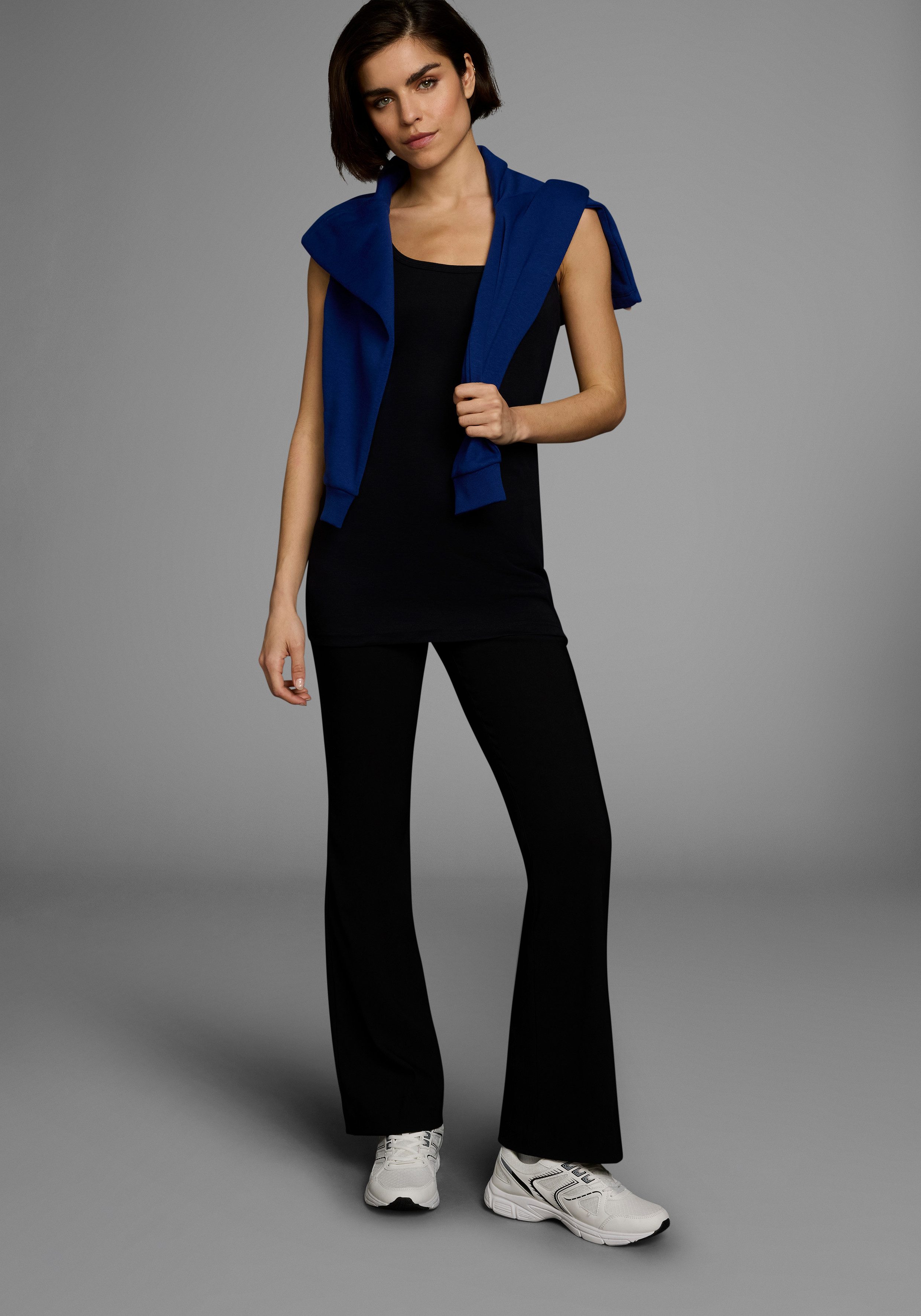 AJC Lange top in basic model in een set van 2 (Set van 2)