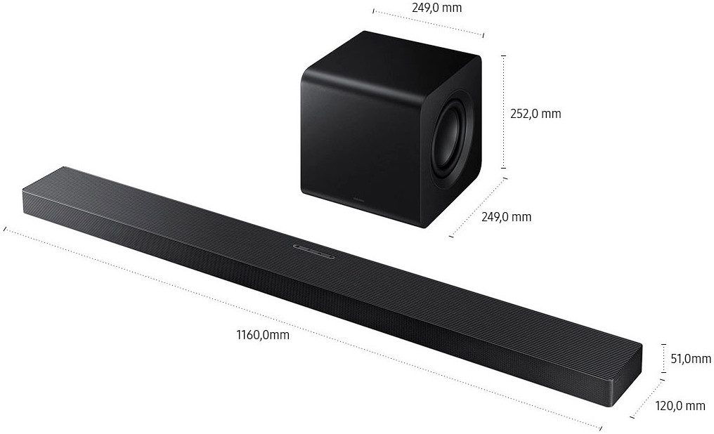 Samsung Soundbar HW-QS710GF Q-soundbar
