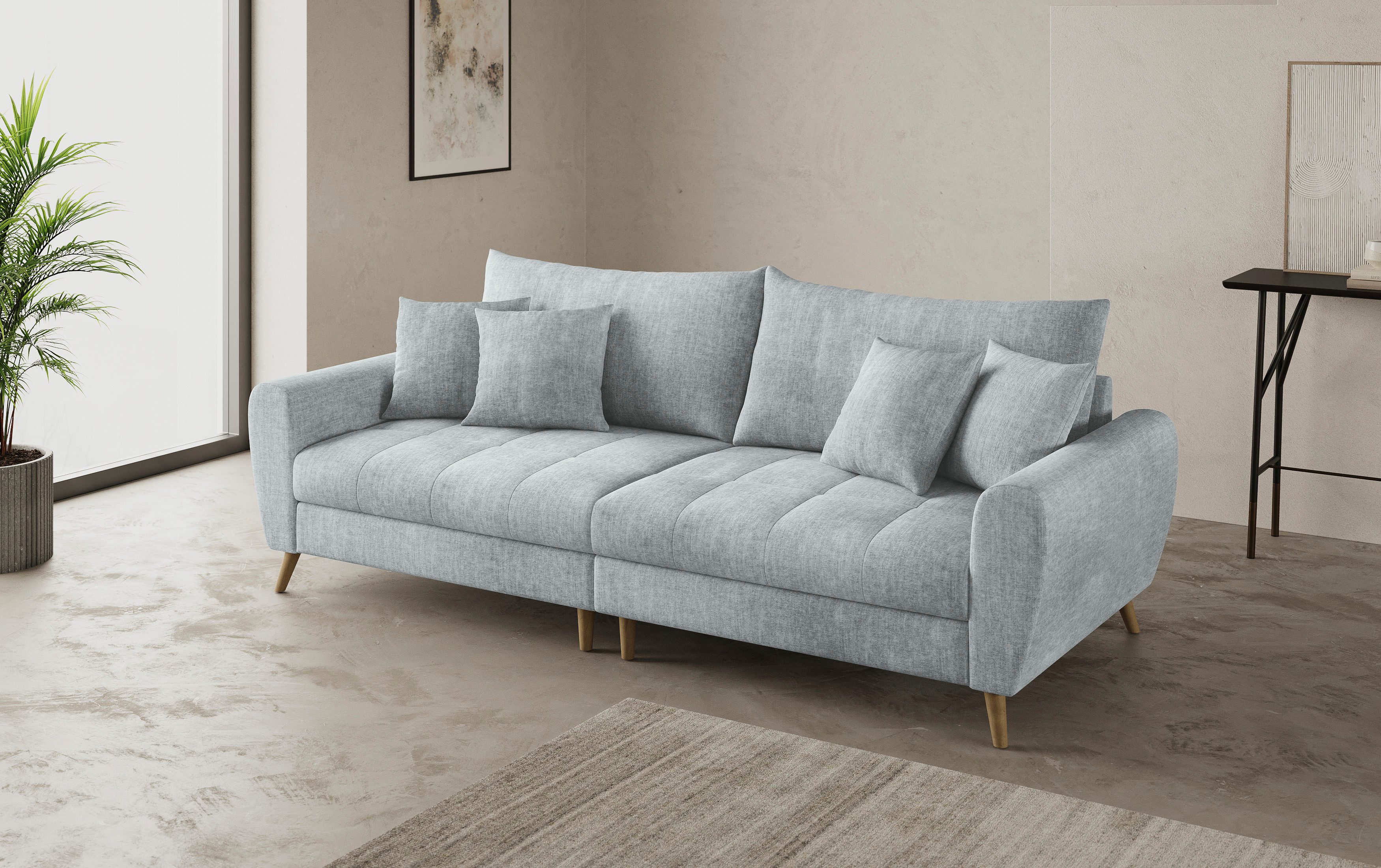 Mr. Couch Megabank Blackburn II Optioneel met koudschuimvering tot 140 kg belastbaar