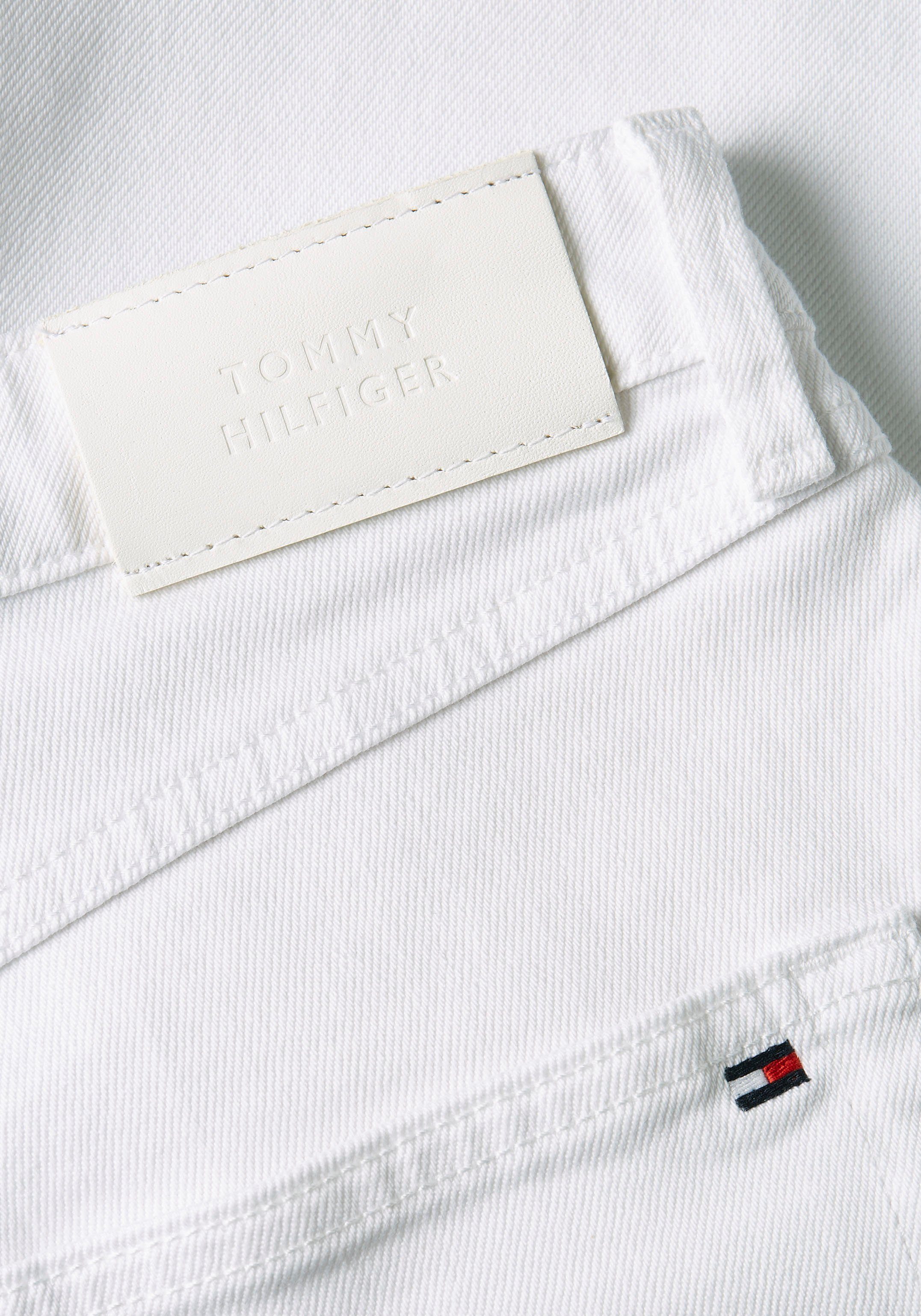 Tommy Hilfiger Short DNM STRAIGHT SHORT HW WHITE