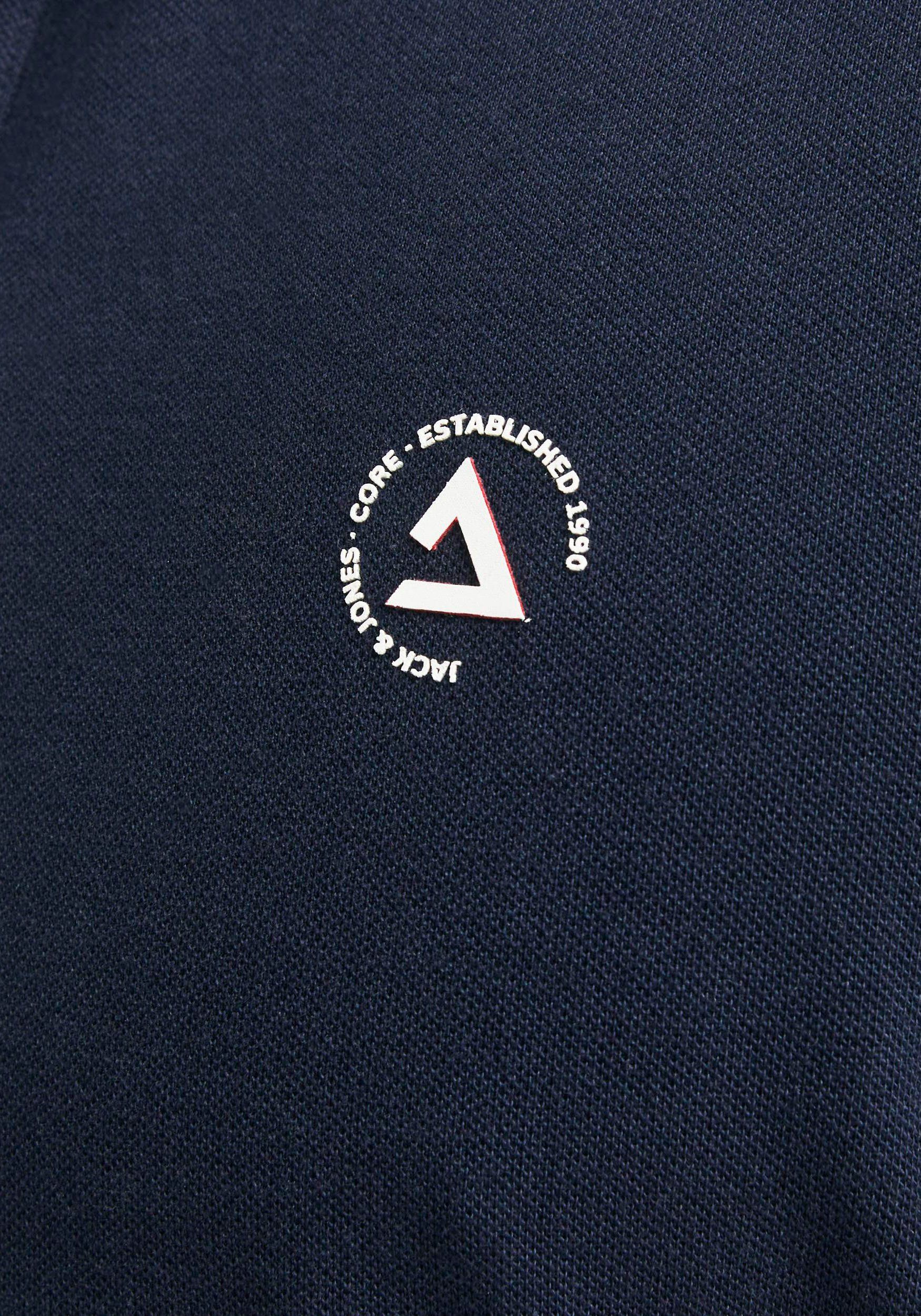 Jack & Jones Poloshirt JCOHASS LOGO POLO SS LN