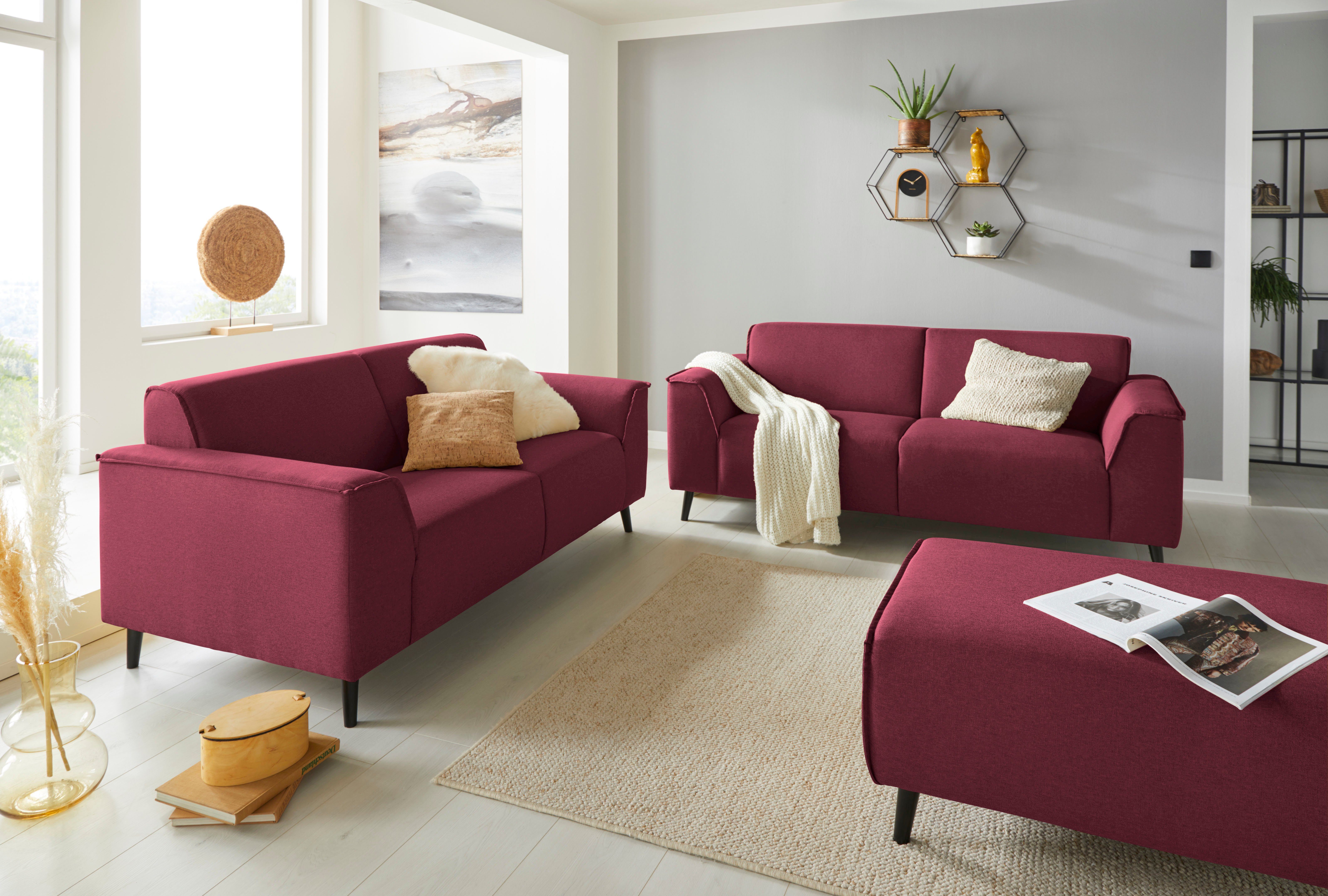 DOMO collection Hocker Amora met binnenvering