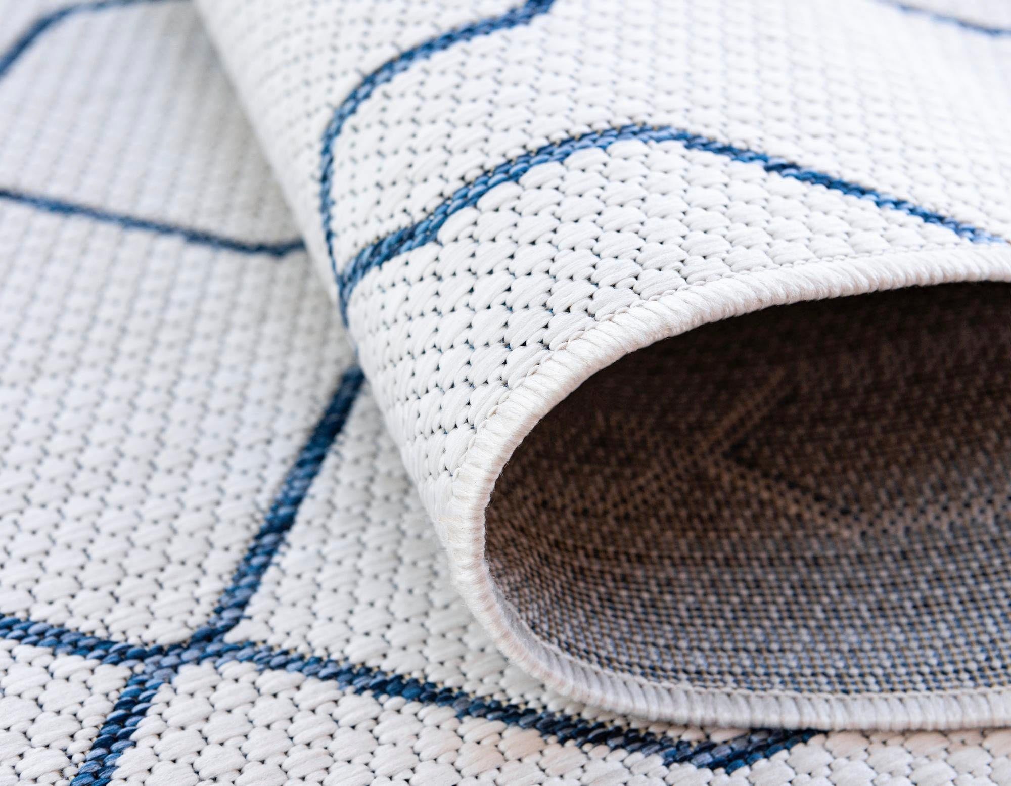 Myflair Möbel & Accessoires Vloerkleed Buiten kruisen voorraadopruiming Platweefsel, geschikt voor binnen en buiten