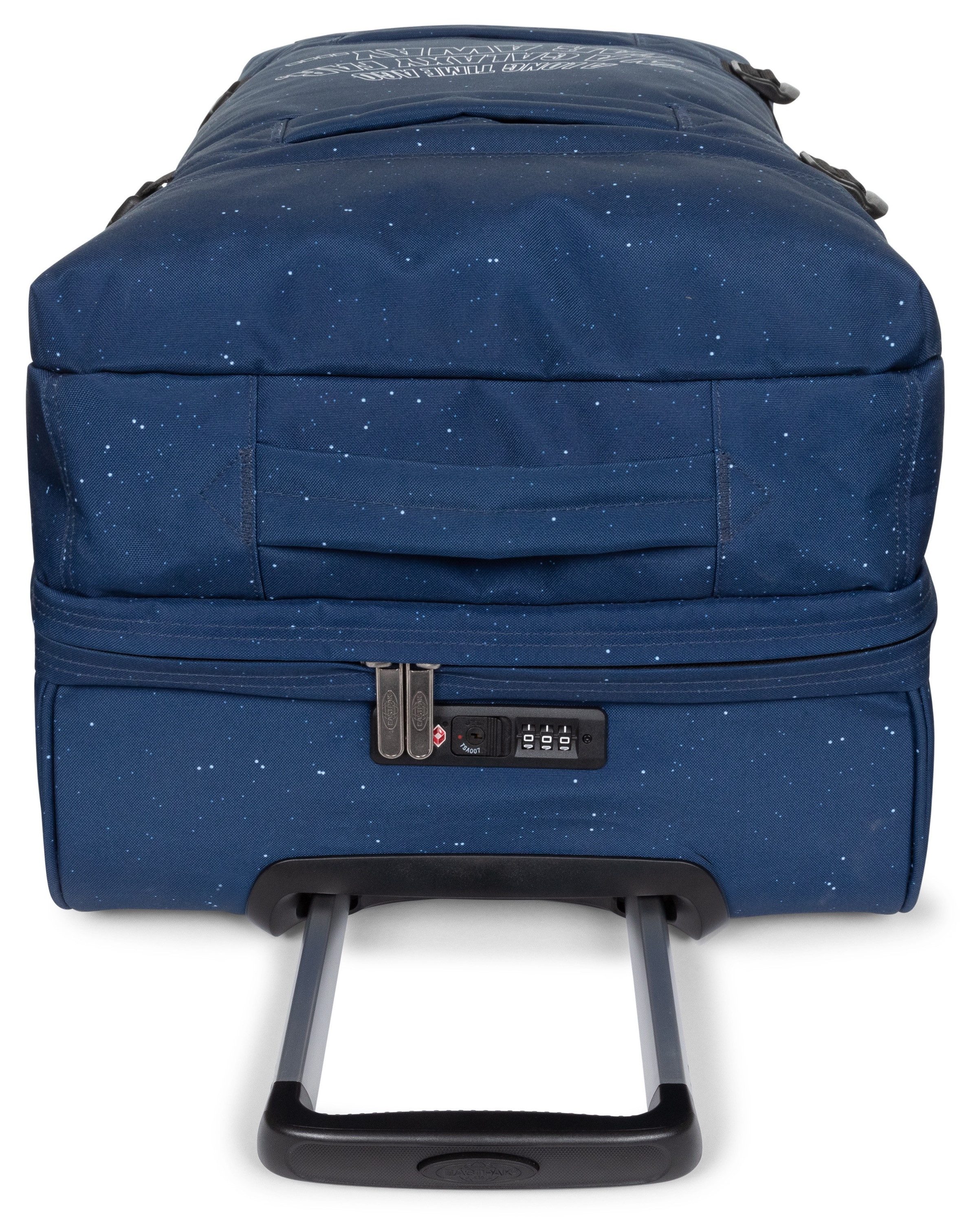 Eastpak Zachte bagage trolley TRANSIT'R M SW STARS NAVY Reisbagage incheckbagage koffer middel groot met TSA-cijferslot