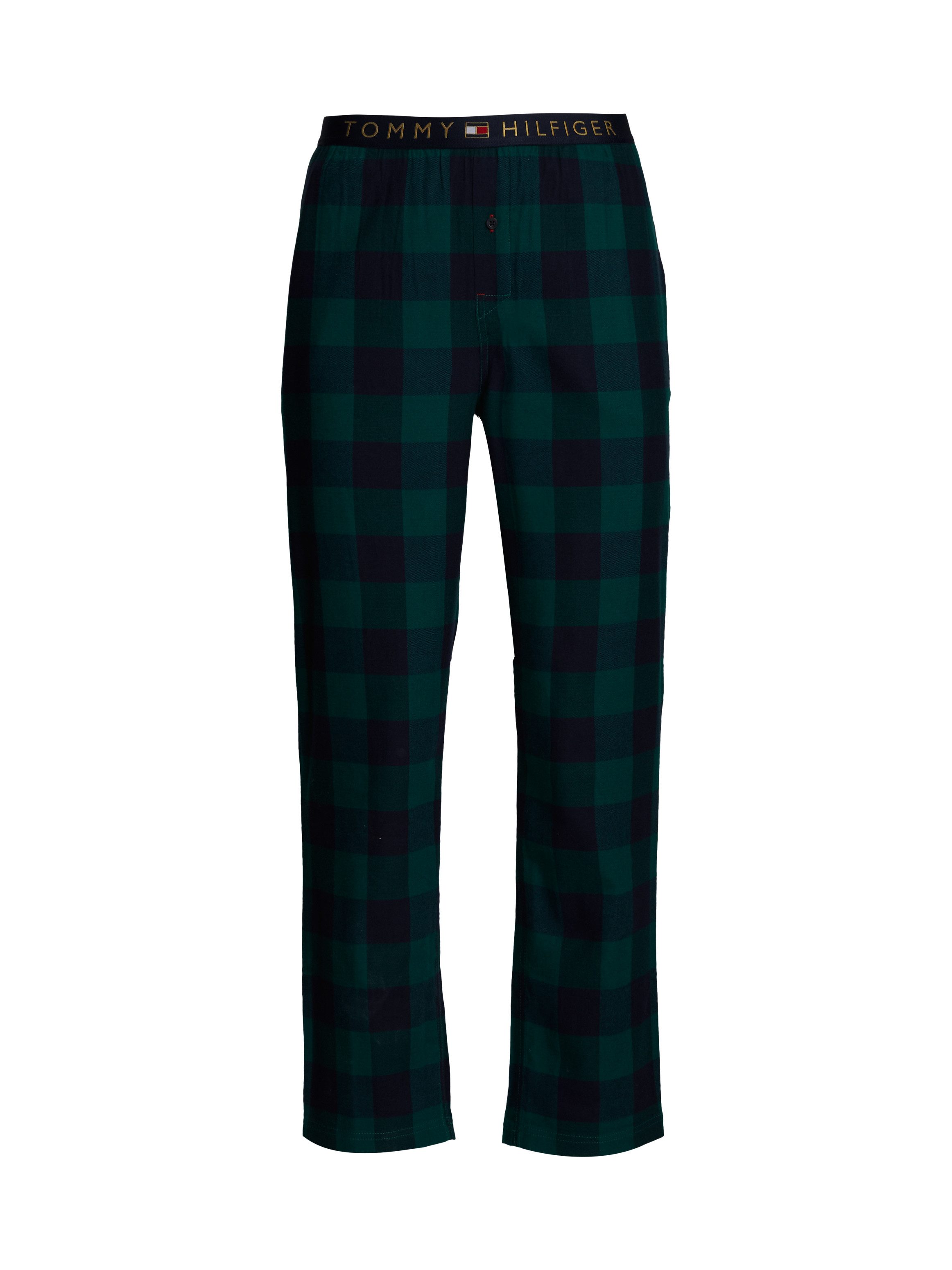 Tommy Hilfiger Underwear Pyjamabroek FLANNEL PANT met ruitmotief