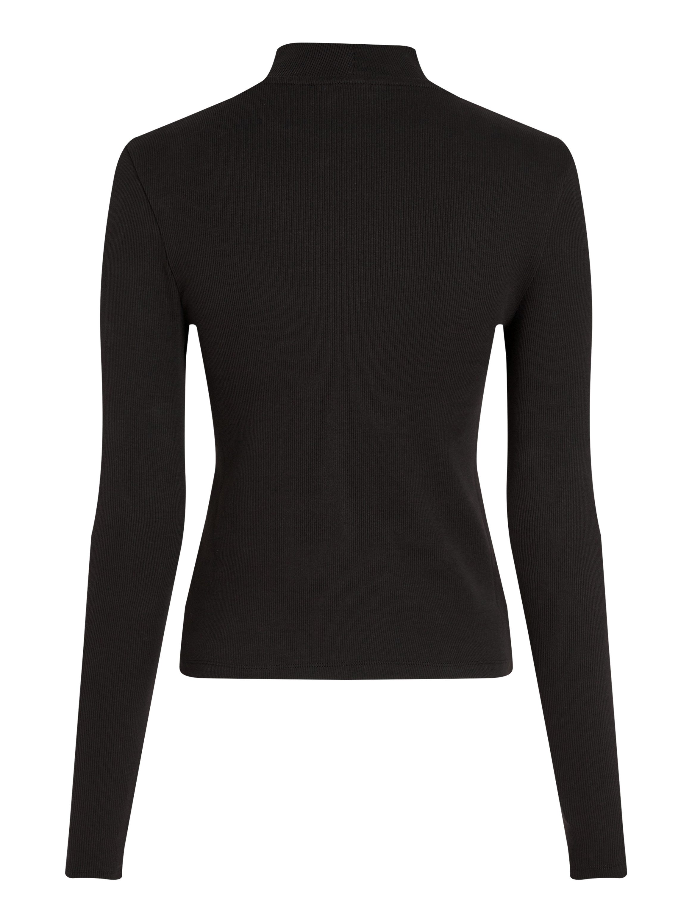 TOMMY JEANS Shirt met lange mouwen TJW ESSENTIAL MOCK NECK