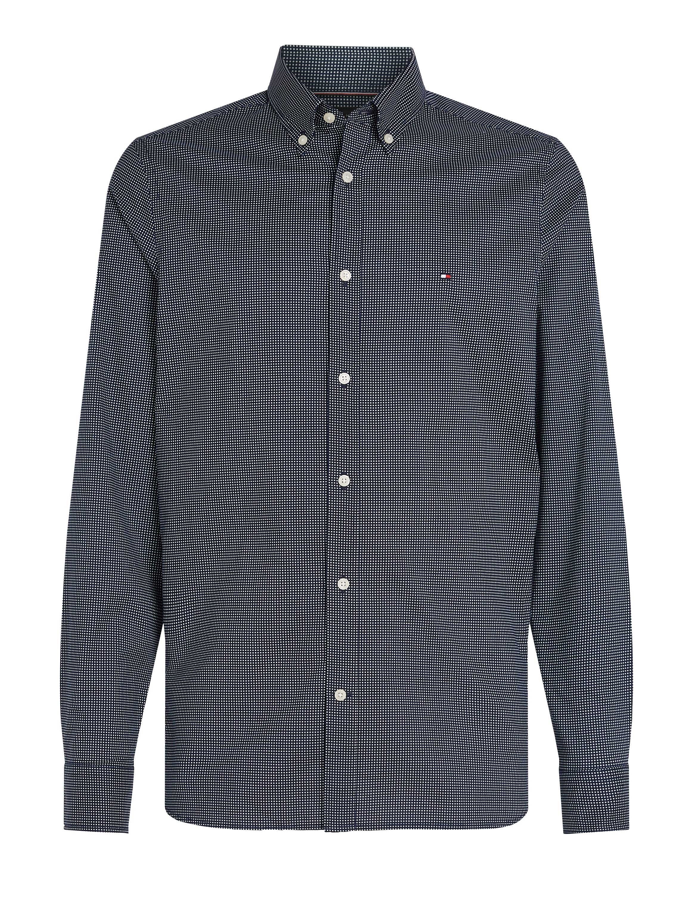 Tommy Hilfiger Businessoverhemd MICRO PRINT SF SHIRT