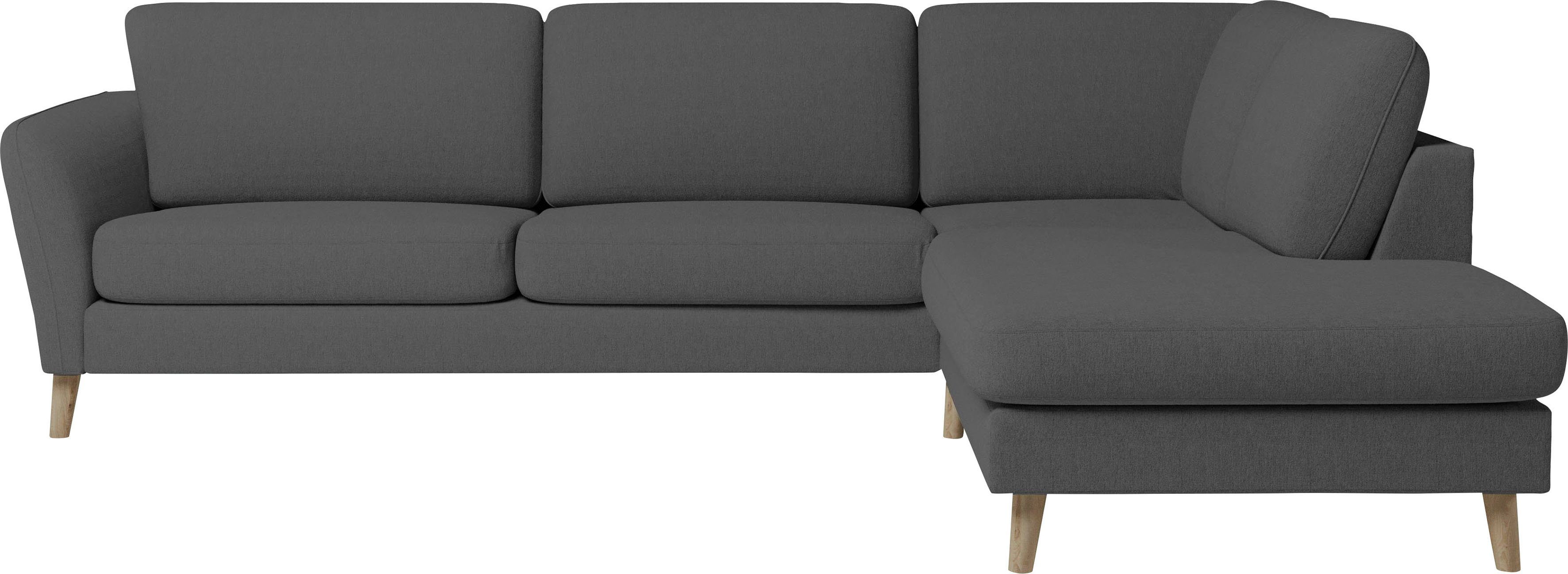 Home affaire Hoekbank MARSEILLE 278/202 cm, L-vorm, ottoman rechts/links, verschillende bekledingen
