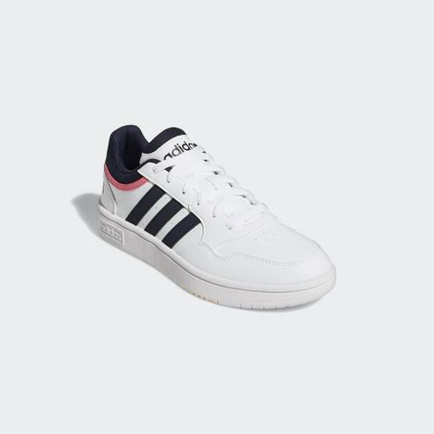 adidas Adidas hoops 3.0 sneakers wit-roze dames dames