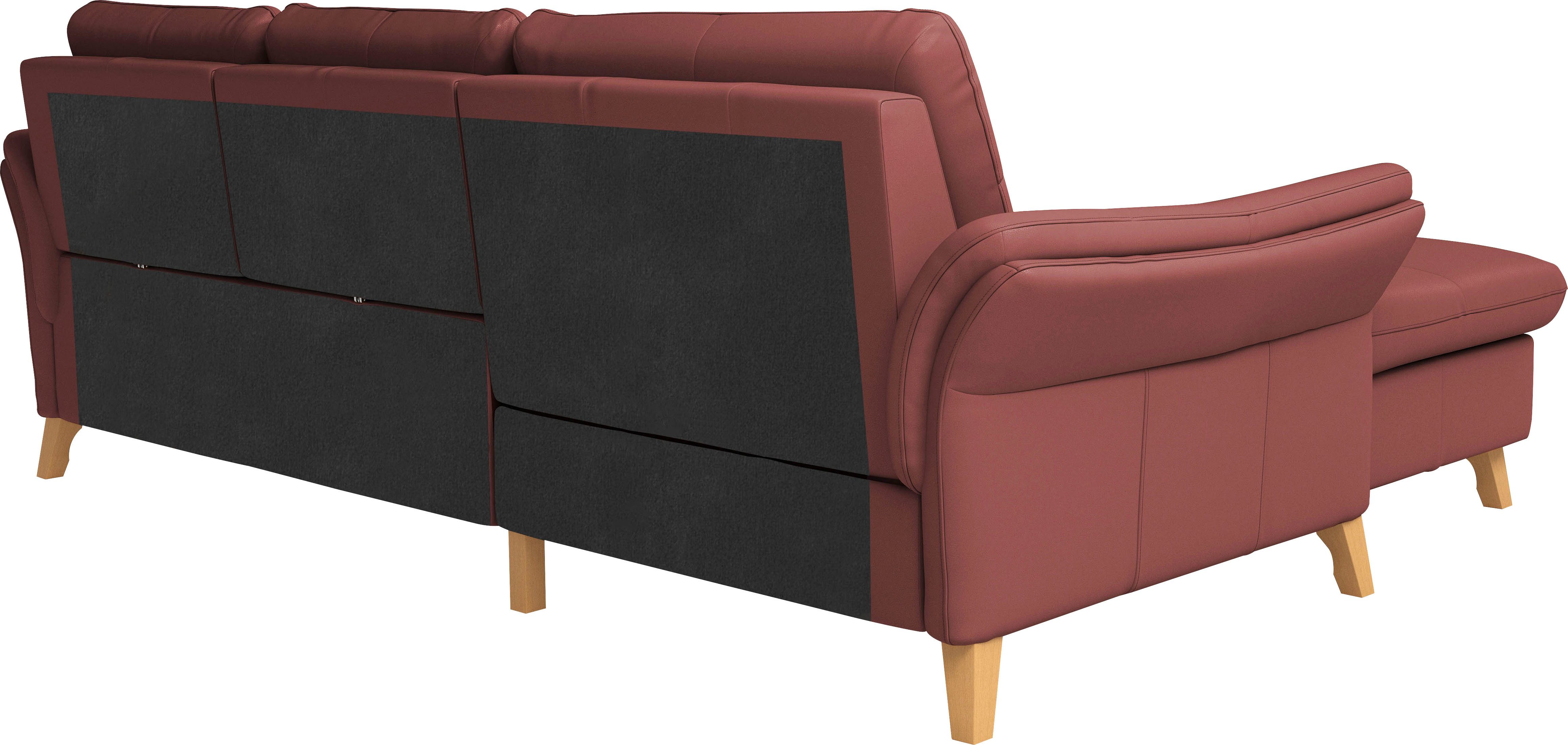 sit&more Hoekbank Göteborg Zitdiepteverstelling en binnenvering, naar keuze met slaapfunctie