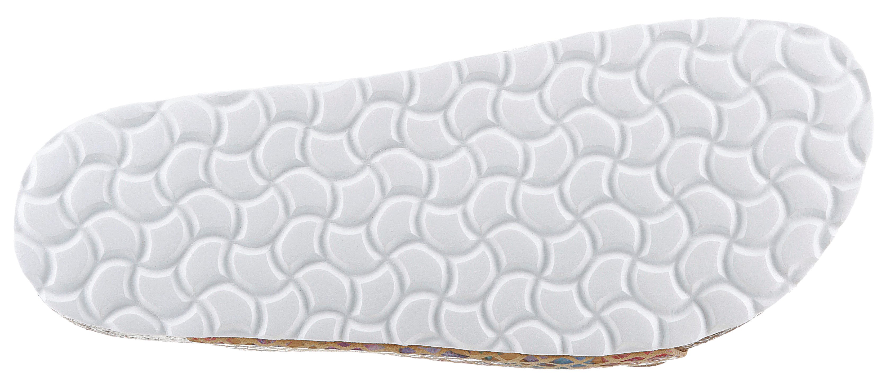 Aniston SHOES Slippers , basis, zomerschoen, slippers met glanzend patroon