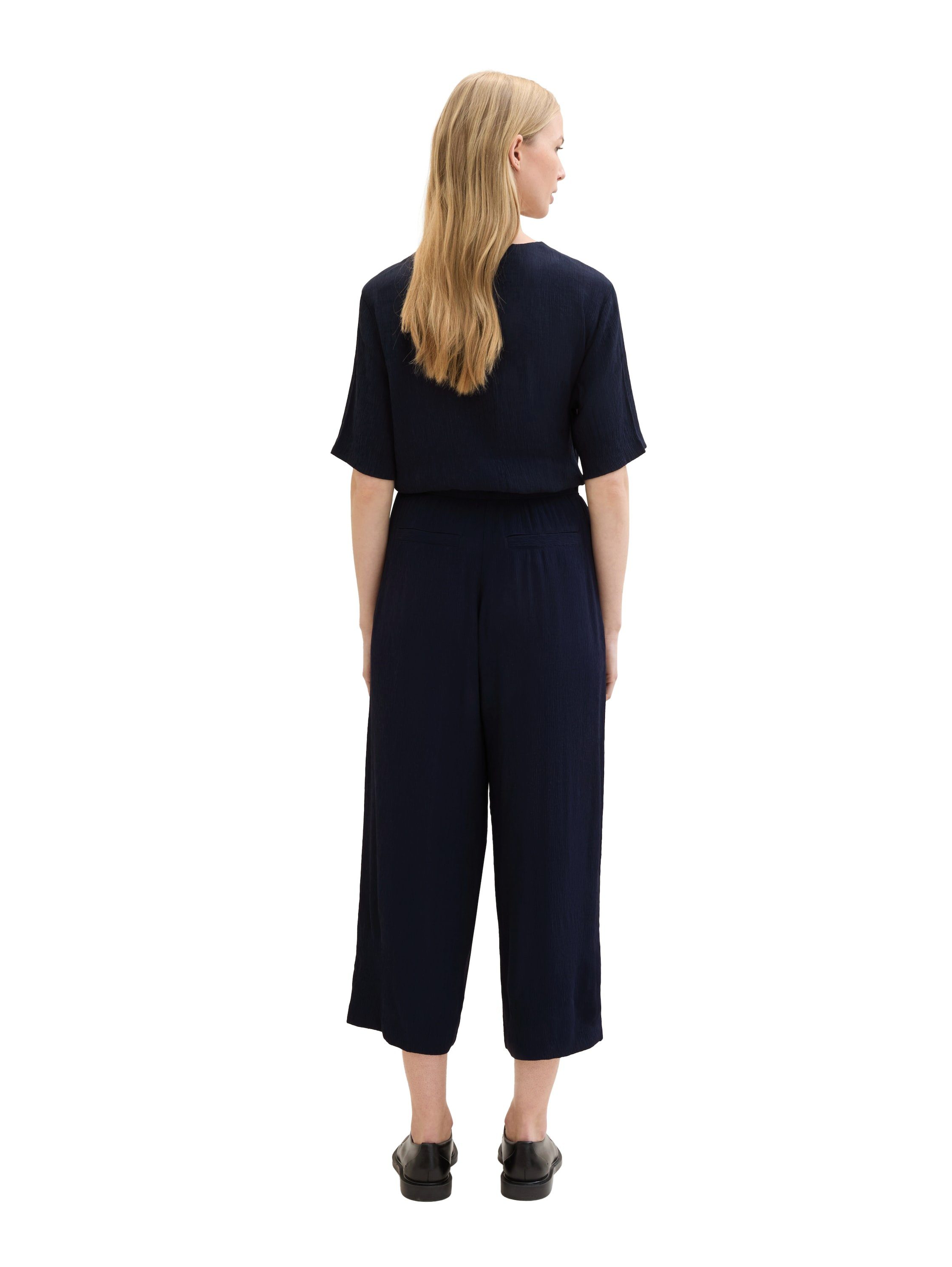 Tom Tailor Culotte in krinkel-look
