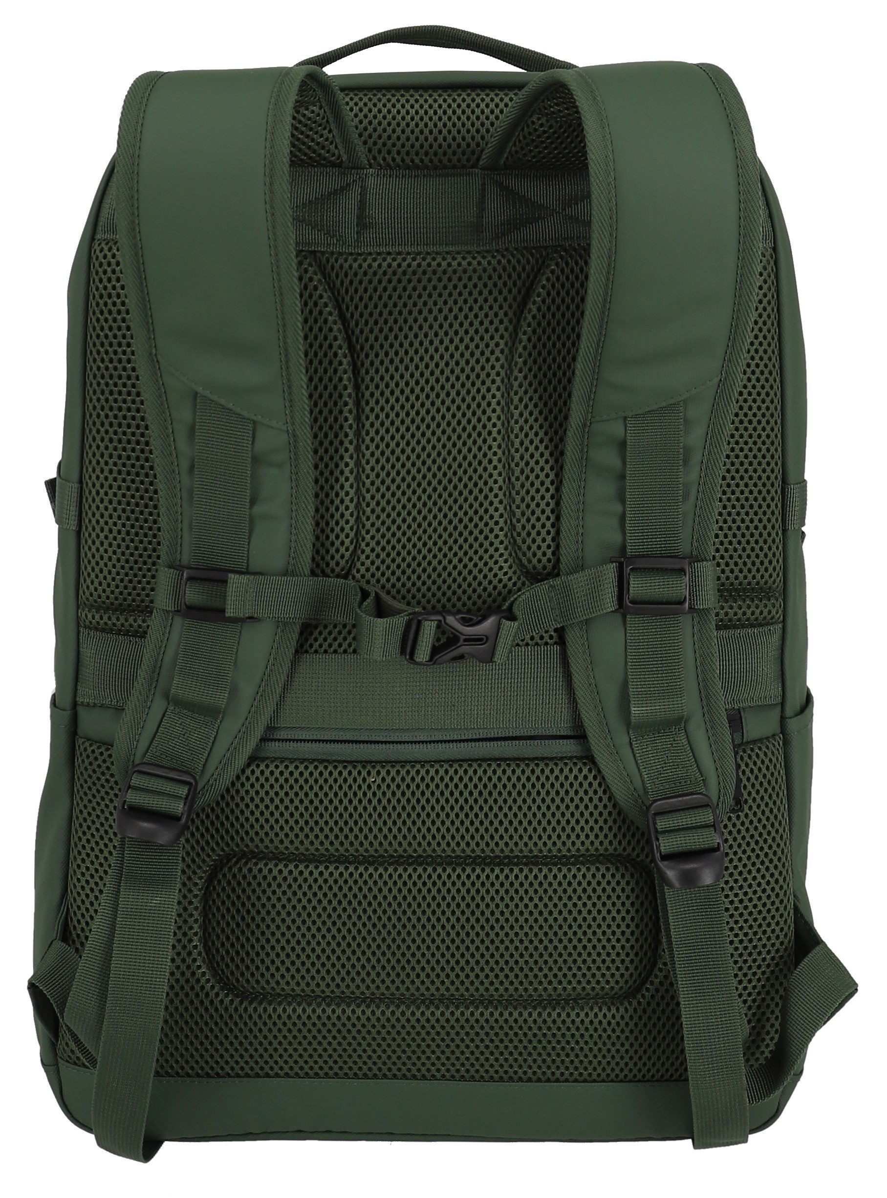 travelite Vrijetijdsrugzak BASICS rugzak zeildoek Schoolrugzak werkrugzak reiserugzak met 15 6 inch laptopvak