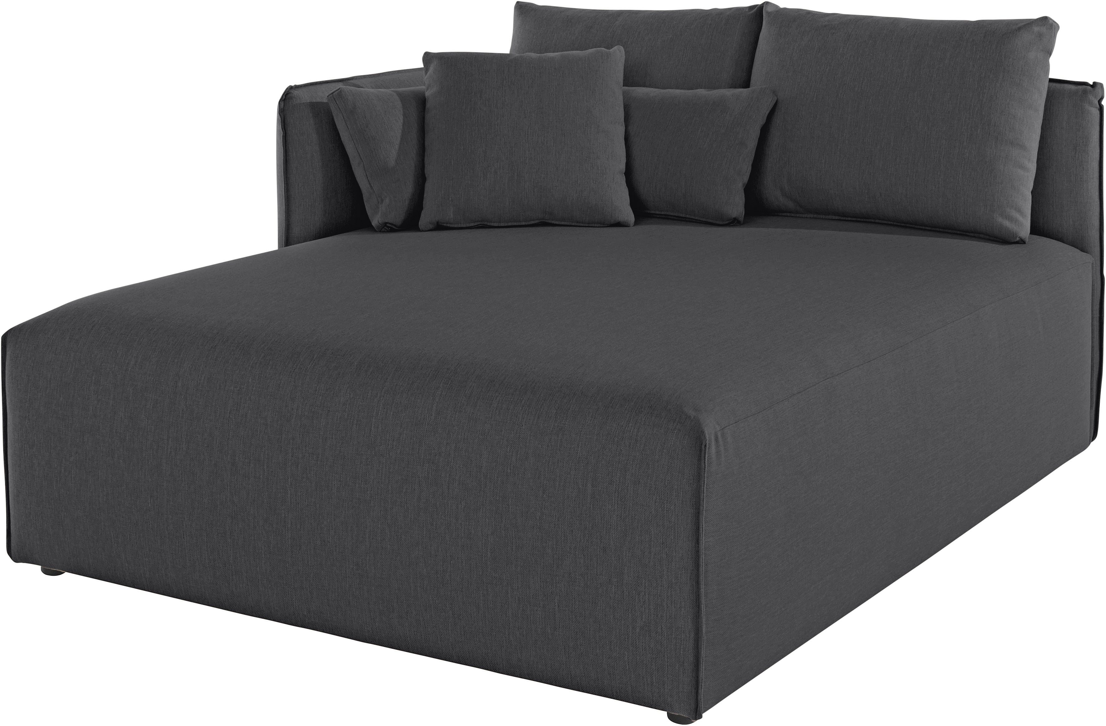 andas Ottomane Nöre Lounge-module - om zelf samen te stellen, breedte 138 cm, diepte 168 cm