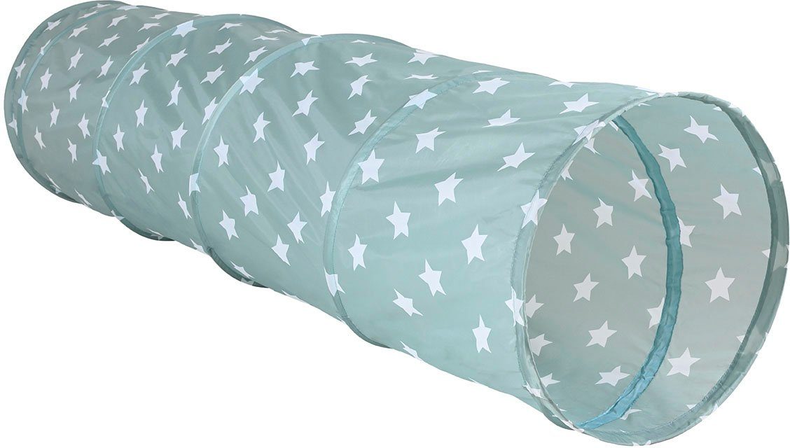 Knorrtoys Speeltunnel Green white sterren