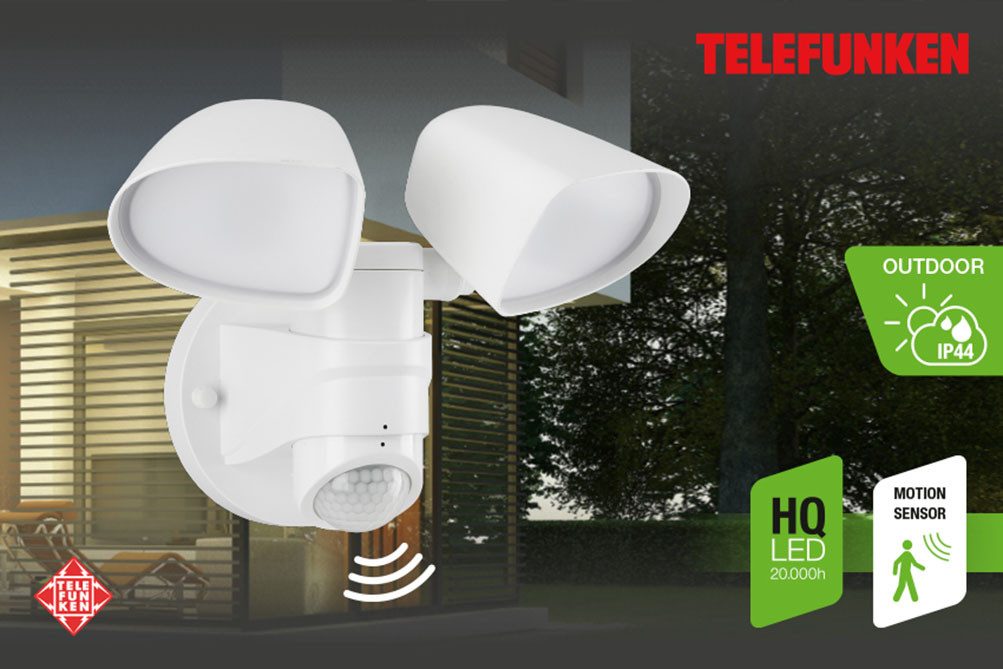 Telefunken Led-wandlamp voor buiten Bilbao