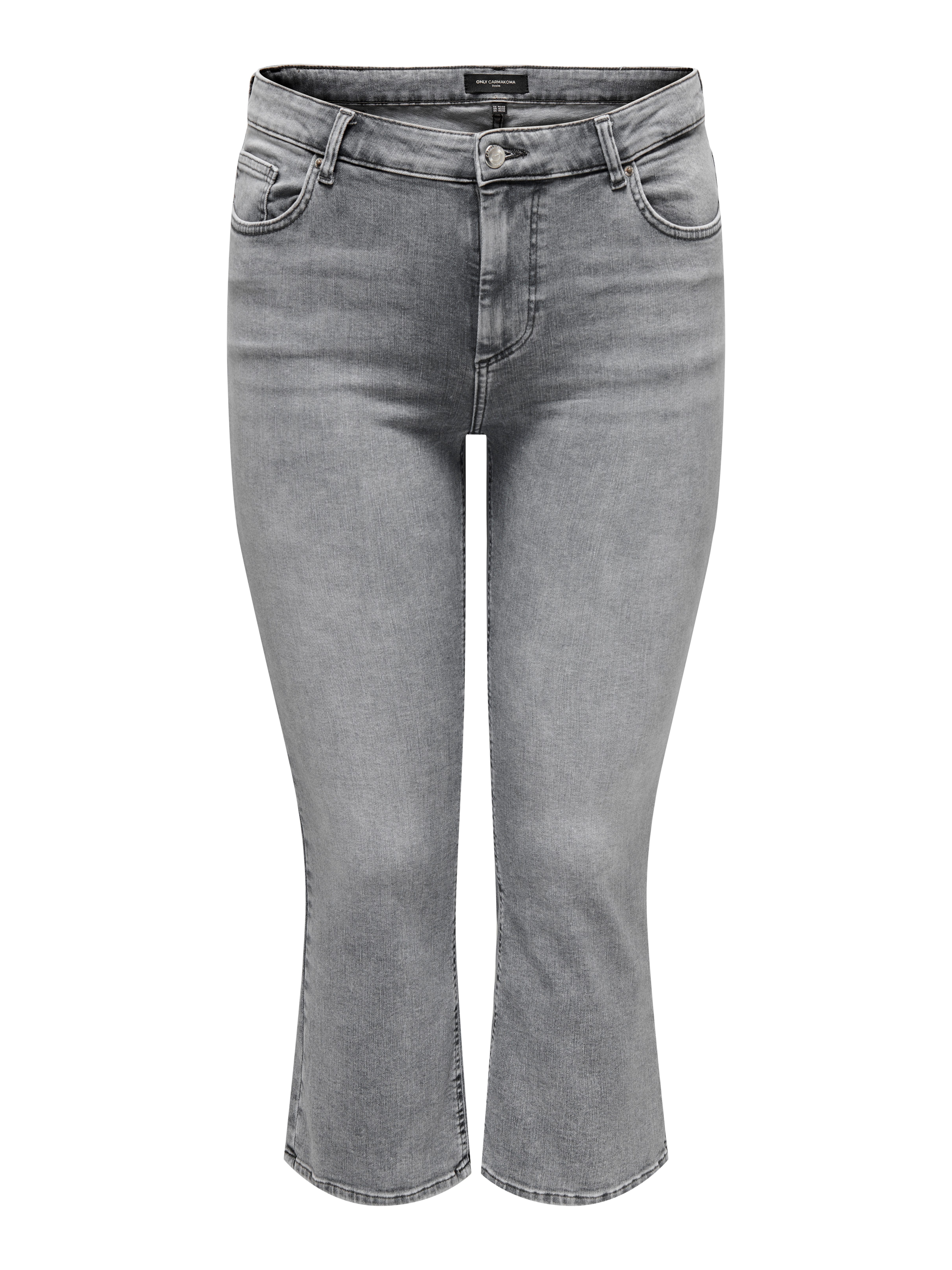 ONLY CARMAKOMA 7/8 jeans CARWILLY REG SK CROPPED FLARE DNM TAI01