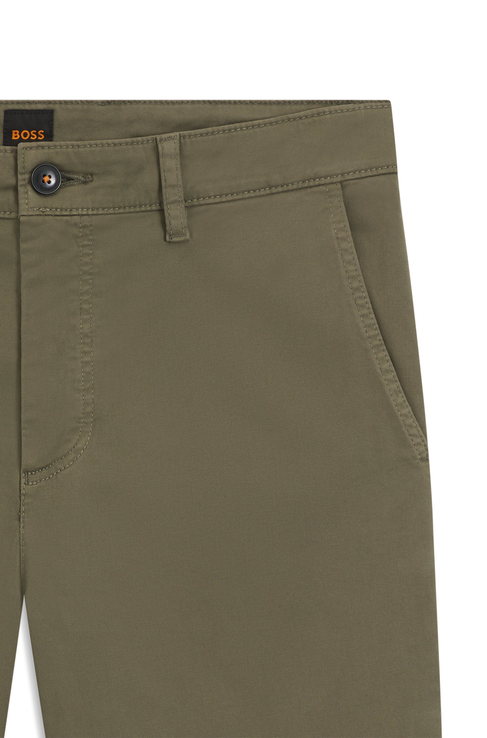 Boss Orange Chino TAPERED met boss-logo aan de achterkant