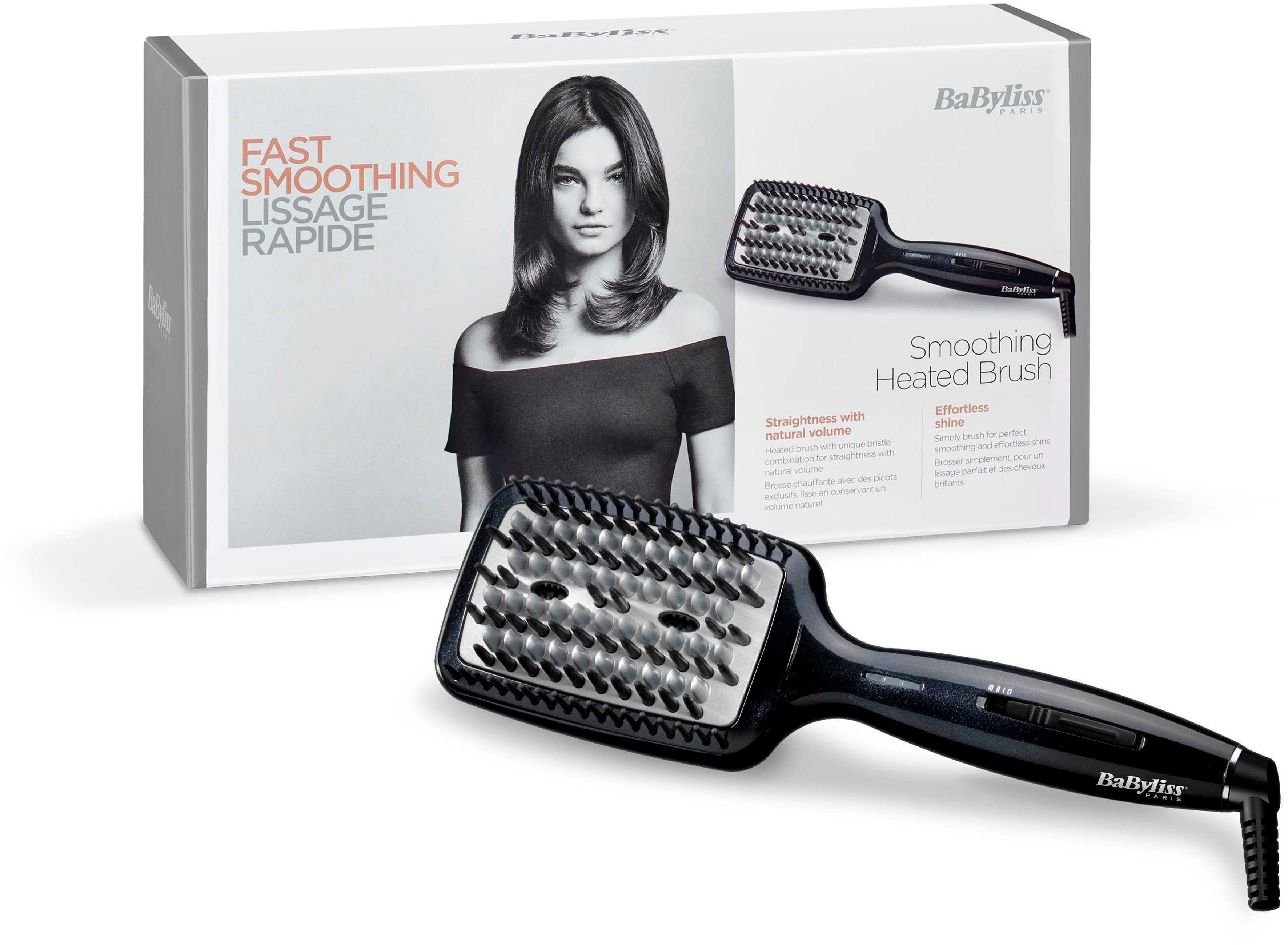 Babyliss Stylingborstel met warme lucht Smoothing Heated Brush