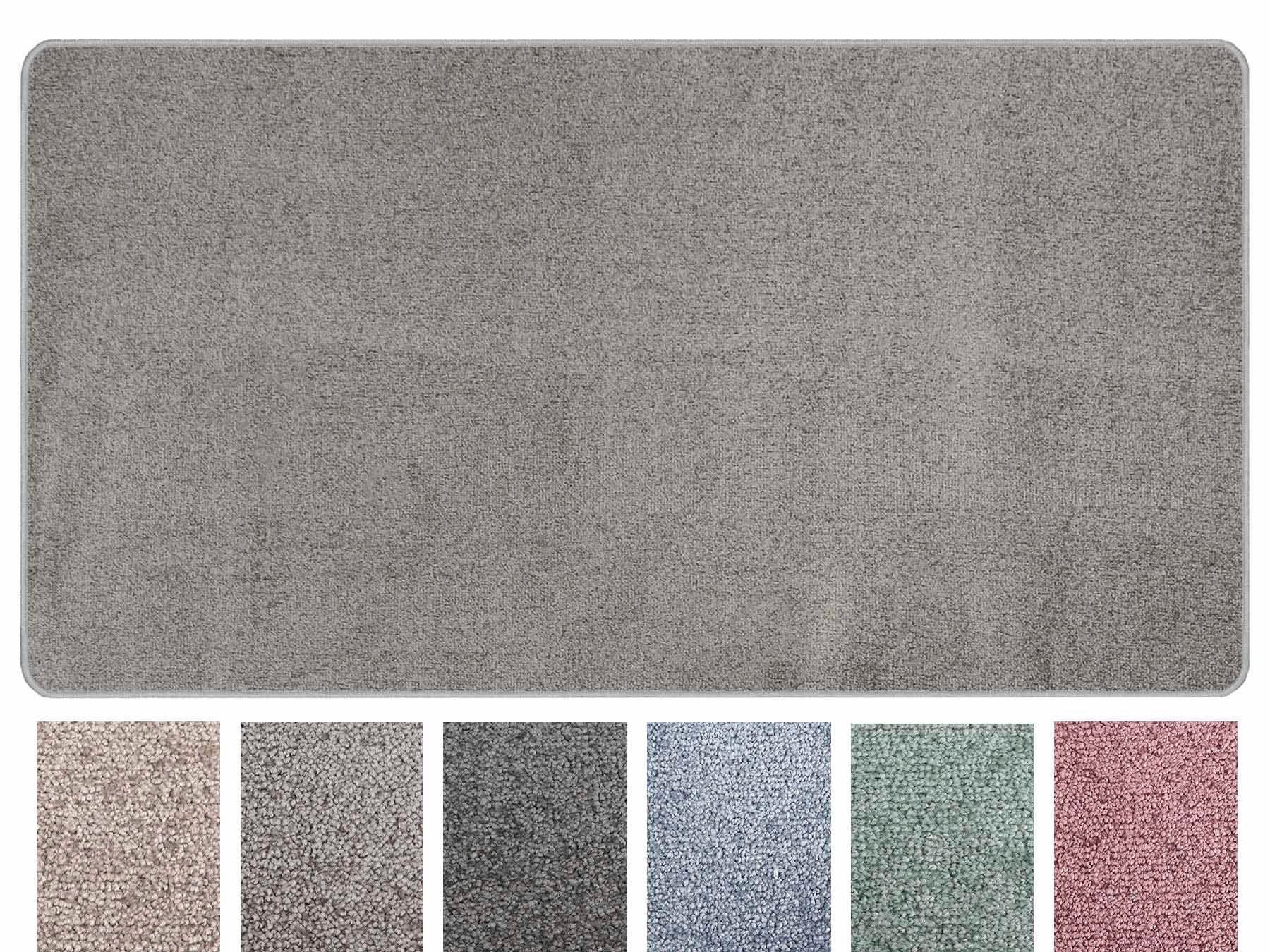 Primaflor-Ideen in Textil Set slaapkamerkleedjes Manilla Slaapkamerkleed, korte pool, unikleurig, loper-set voor de slaapkamer