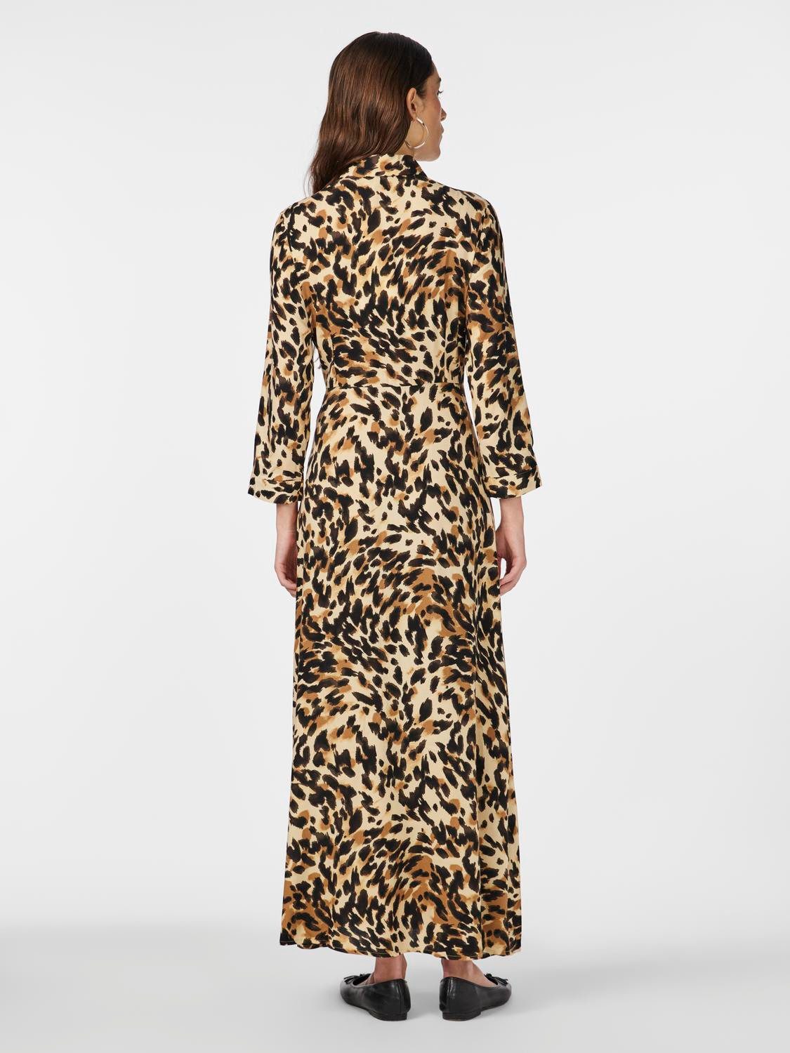 Y.A.S Jurk met overhemdkraag YASSAVANNA LONG SHIRT DRESS