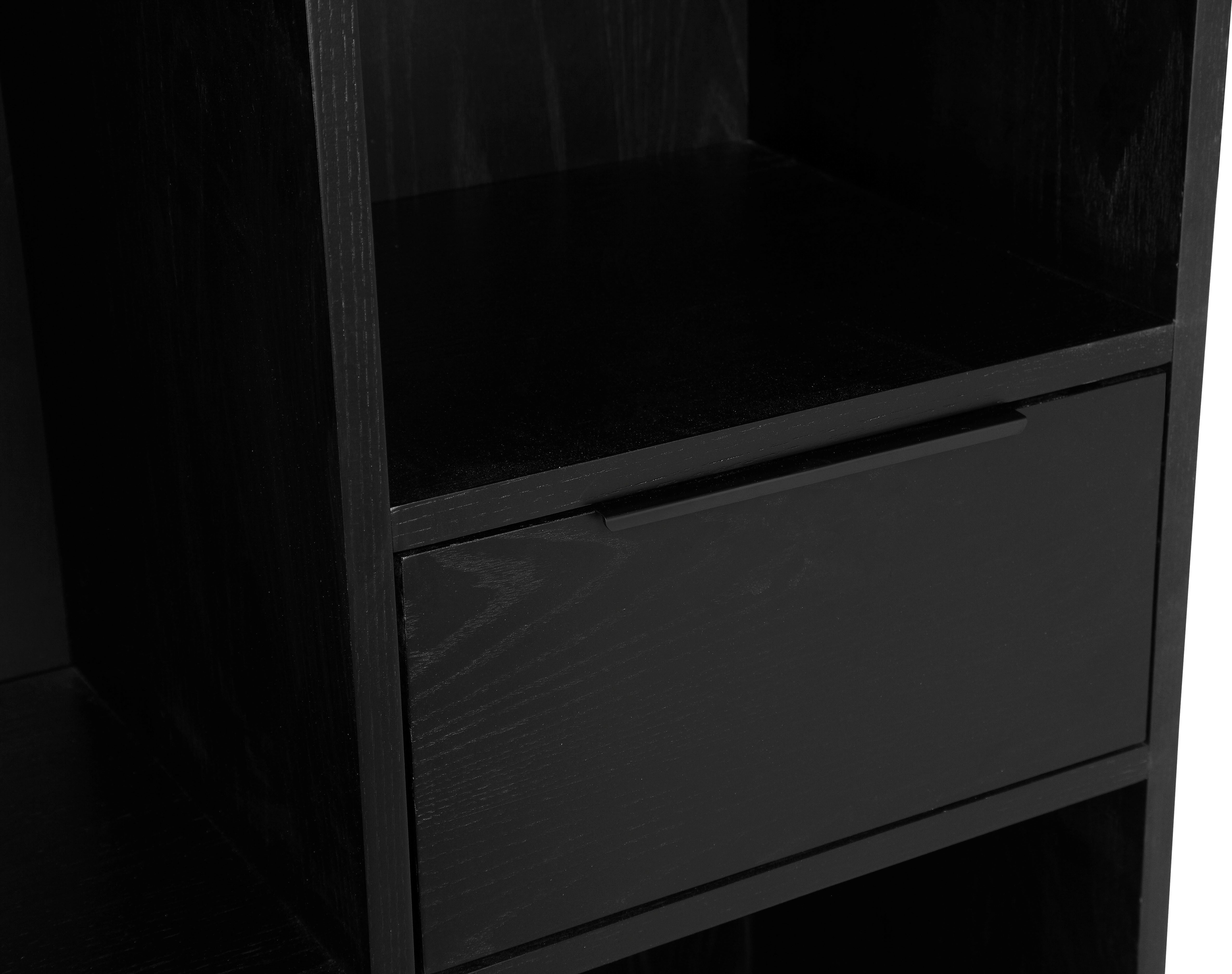 Guido Maria Kretschmer Home&Living Highboard Priya van mdf-hout, met metalen poten en grepen, breedte 80 cm