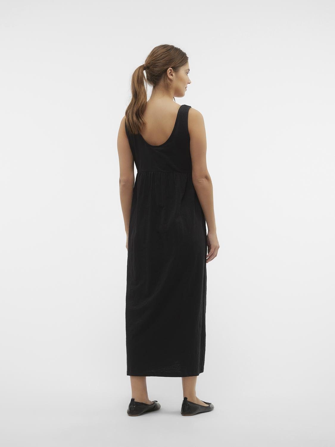 Mamalicious Jurk in overgooiermodel MLEVI LIA SL JRS ANKLE DRESS 2F NOOS