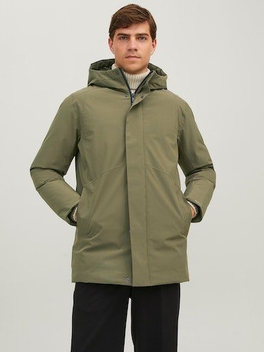 Jack & Jones Lang jack JPRBLAKEEN PARKA SN heren jassen maat S groen