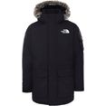 the north face parka recycled mcmurdo zwart