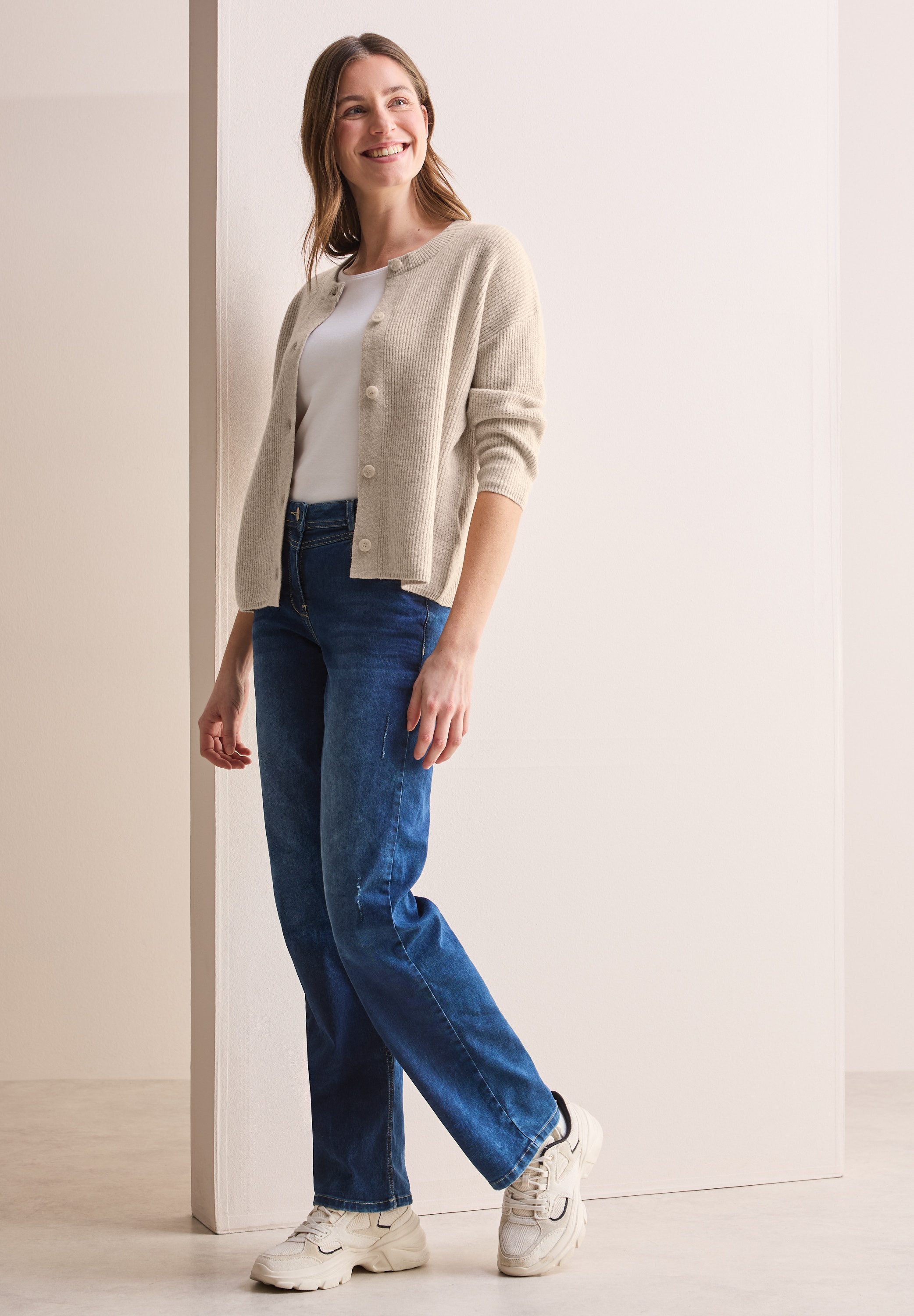 Cecil Cardigan met 3/4-mouwen