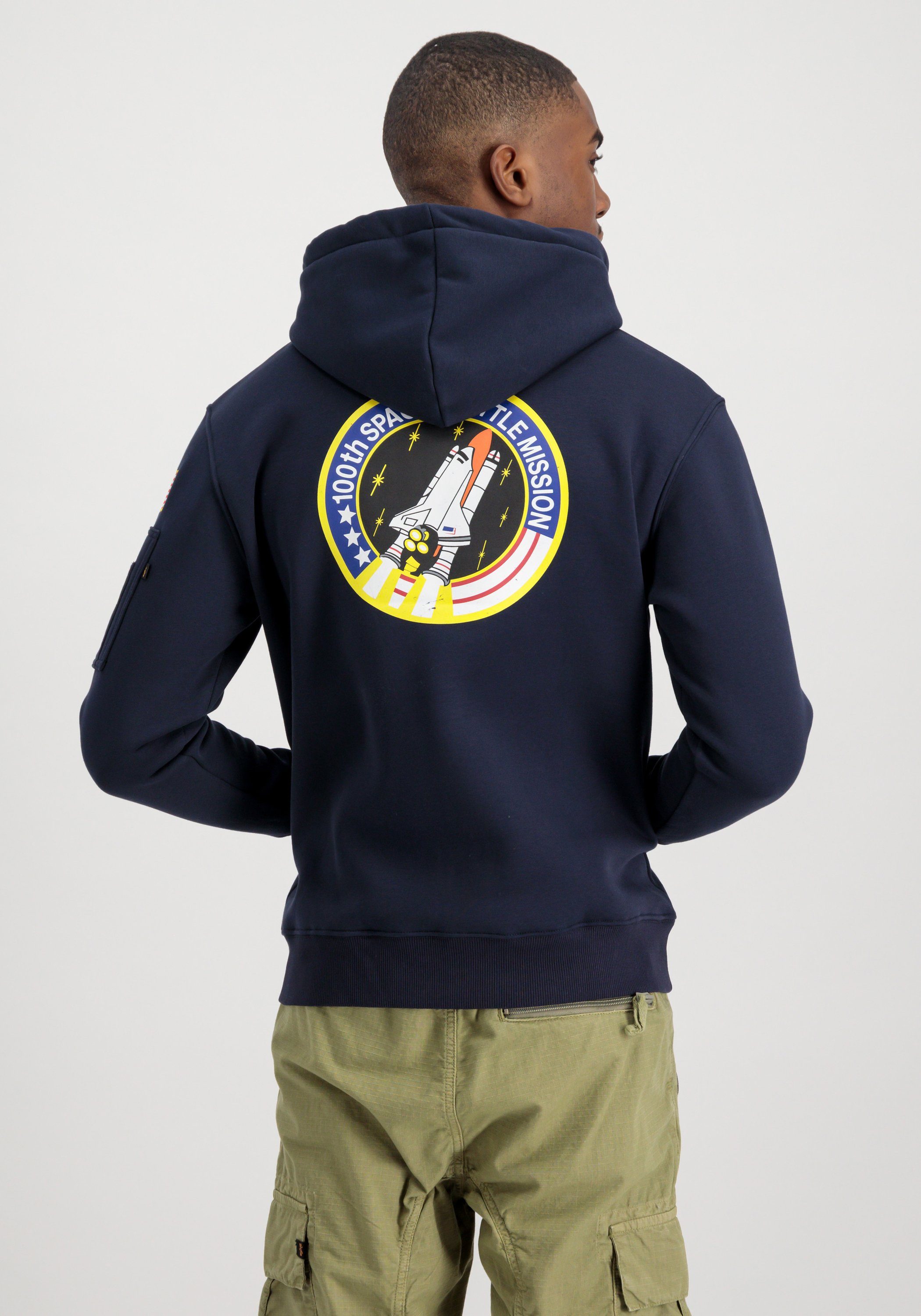 Alpha Industries Hoodie Alpha Industries Men - Hoodies Space Shuttle Hoodie