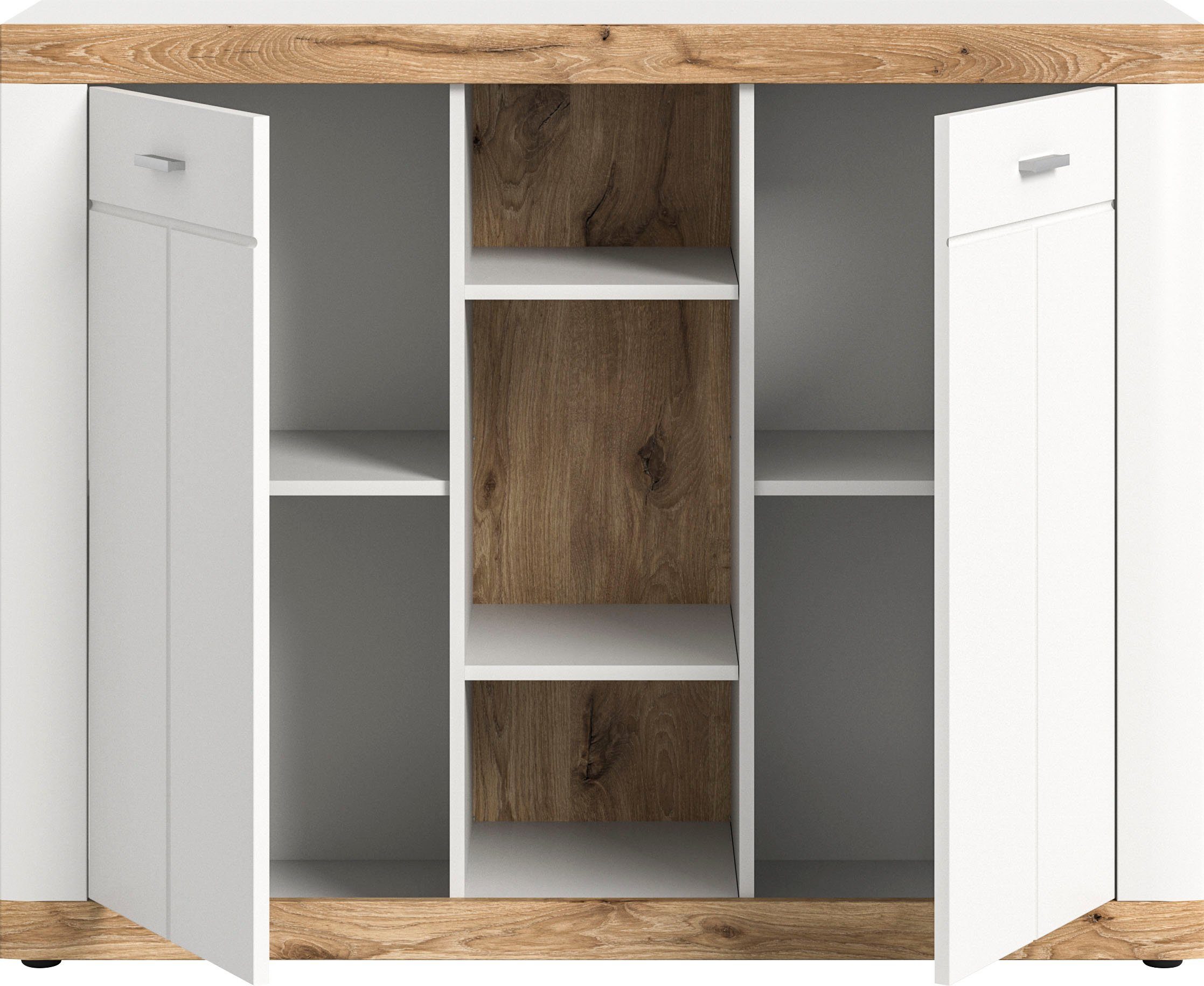 Home affaire Kast Landsby Breedte ca. 131 cm (1 stuk)