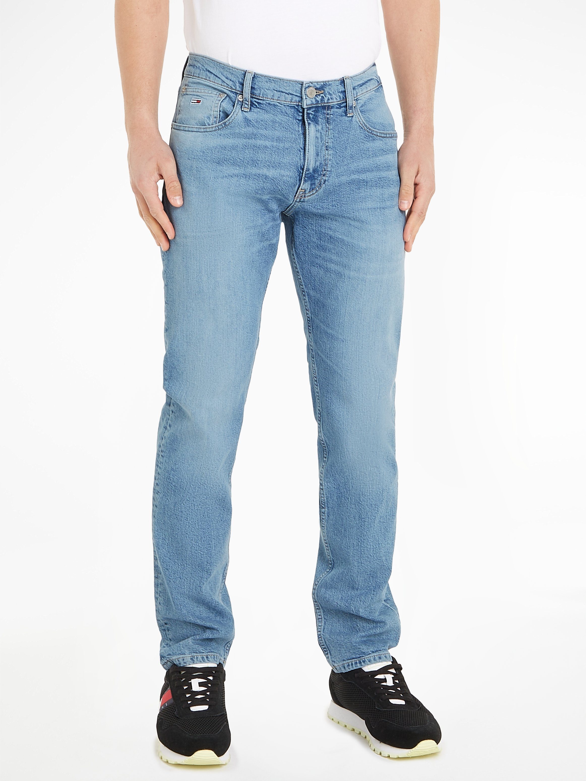 TOMMY JEANS Straight jeans Ryan Regular Straight heren straight jeans maat 32 blauw