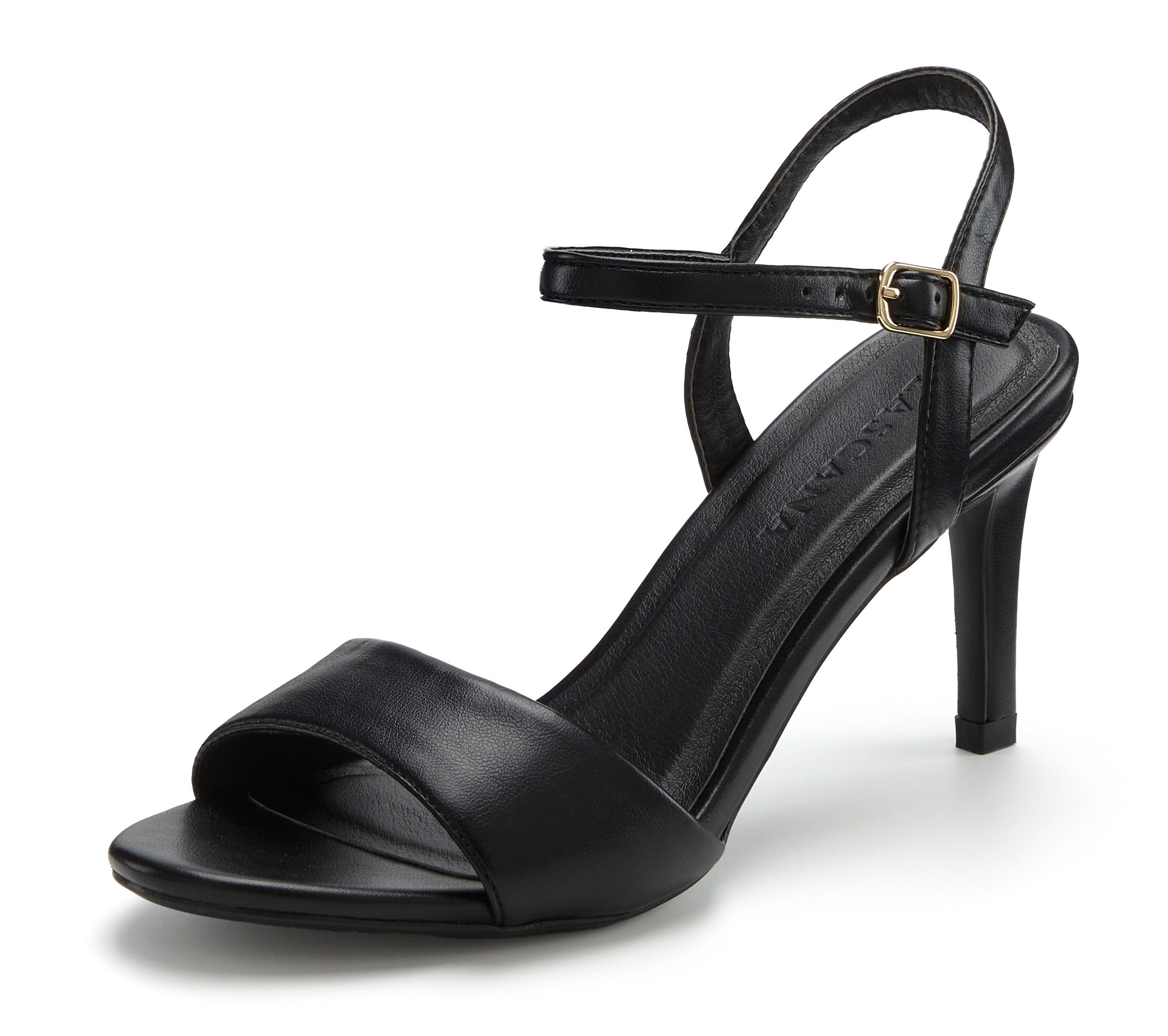 Lascana Highheel sandaaltjes Zomerschoen Bandjessandaal, klassiek elegante design VEGAN