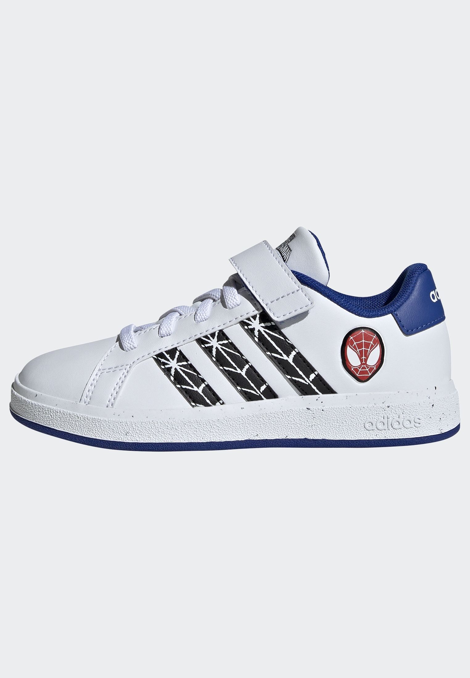 adidas Sportswear Sneakers MARVEL’S SPIDER-MAN GRAND COURT KIDS Design geïnspireerd op de adidas Superstar