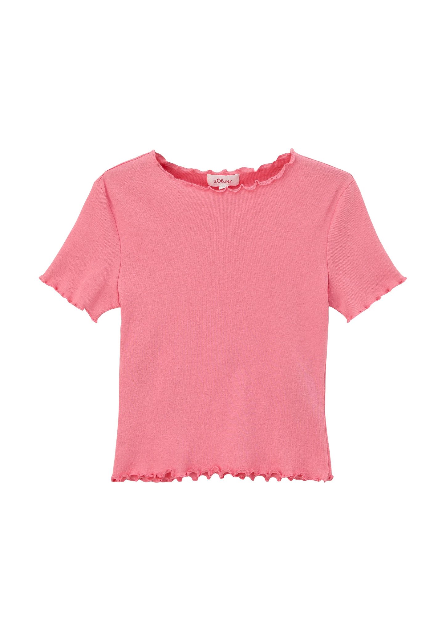 s.Oliver RED LABEL Junior T-shirt met rolzoom