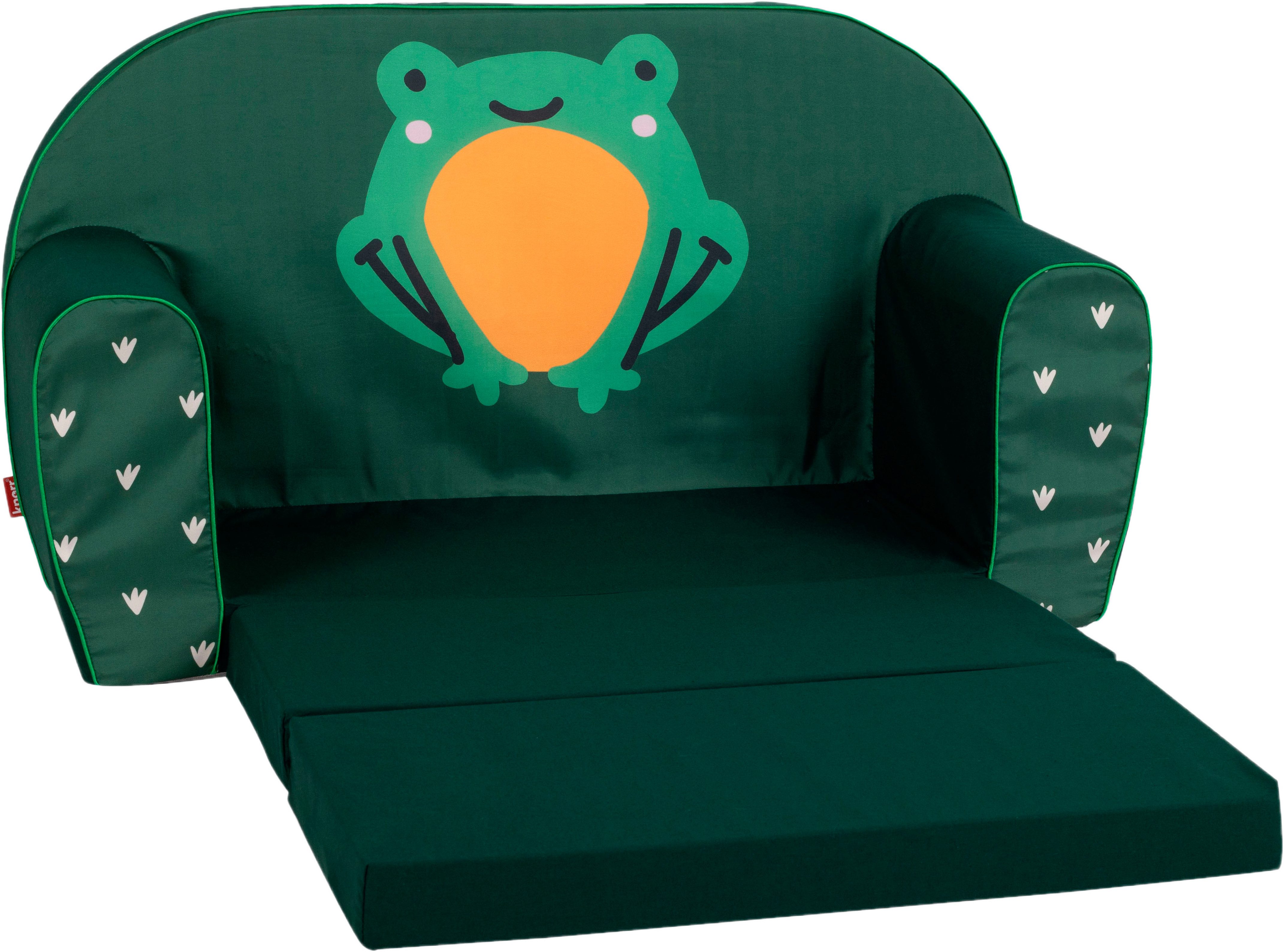 Knorrtoys® Bank Green frog voor kinderen, made in europe